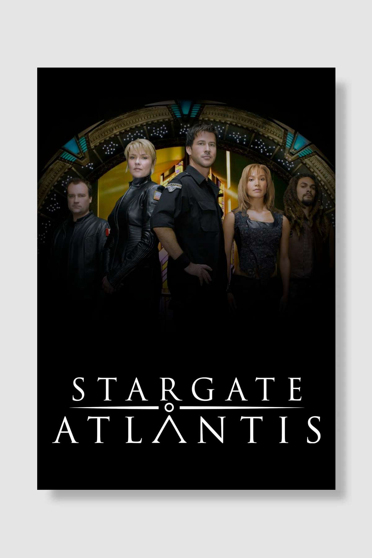 Stargate Atlantis Dizi Poster Çerçevesiz Yüksek Kalite Dizi Afiş Duvar Poster