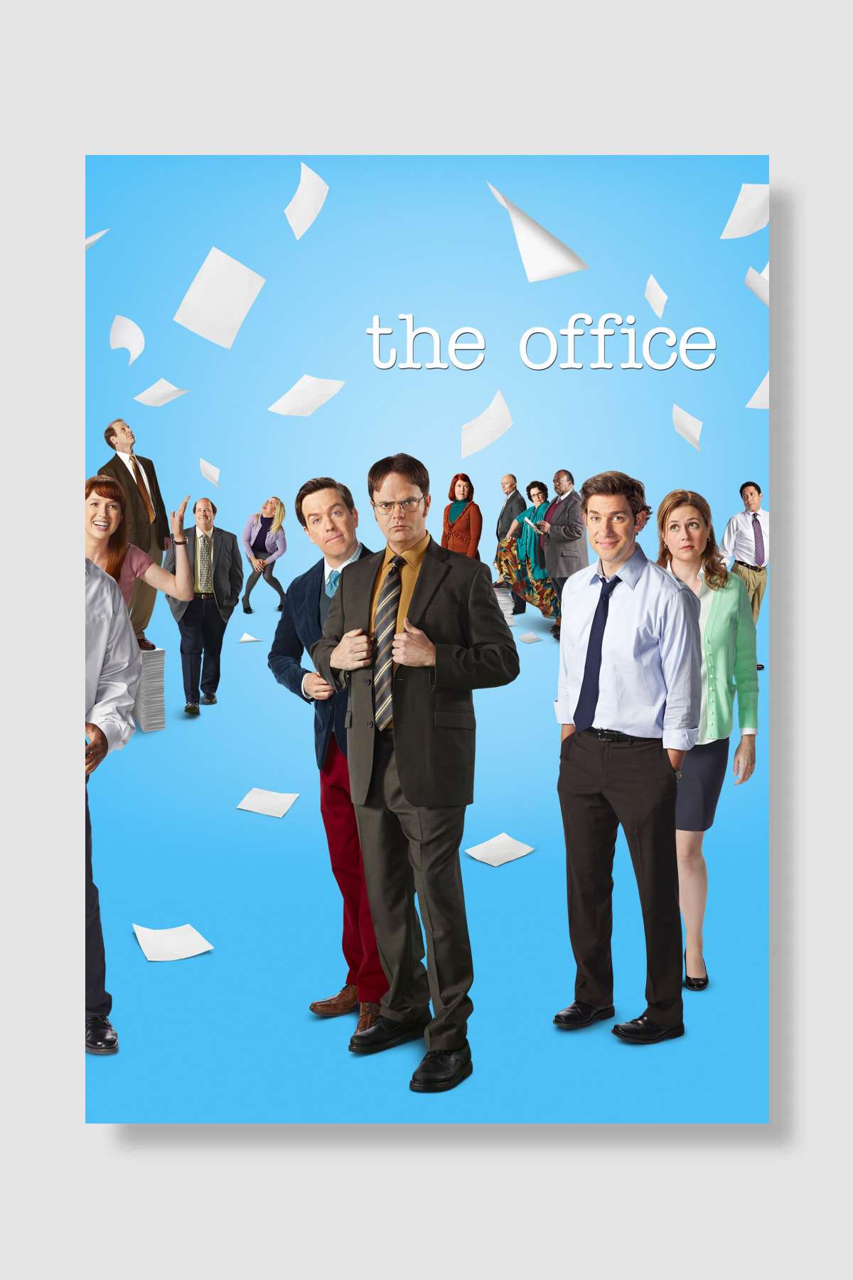 ‎Ofis‎ - The Office Dizi Poster Çerçevesiz Yüksek Kalite Dizi Afiş Duvar Poster