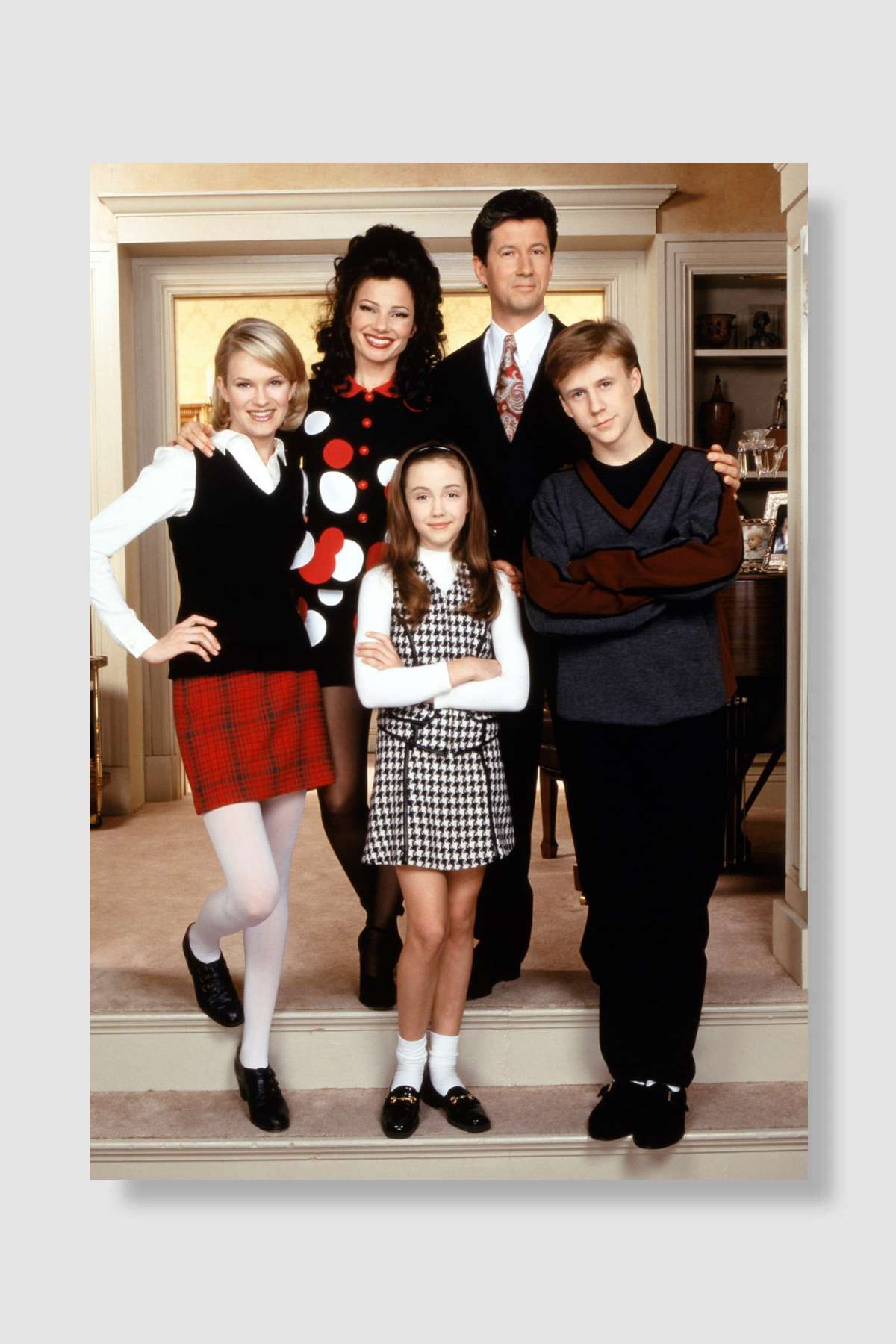 The Nanny Dizi Poster Çerçevesiz Yüksek Kalite Dizi Afiş Duvar Poster