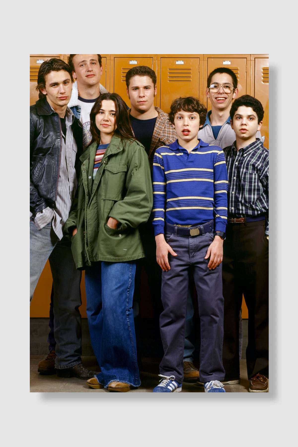 Freaks and Geeks Dizi Poster Çerçevesiz Yüksek Kalite Dizi Afiş Duvar Poster
