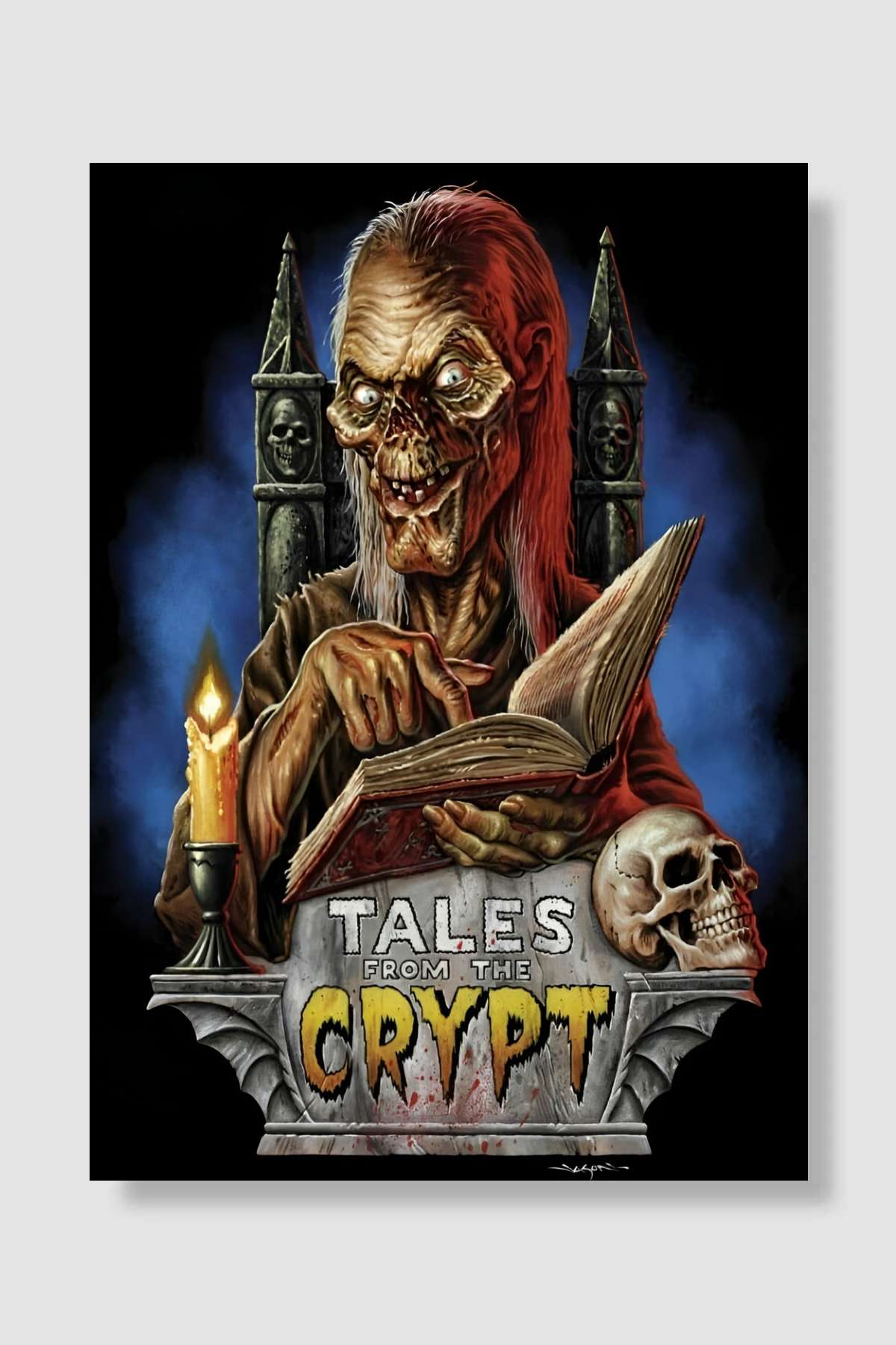 Tales from the Crypt Dizi Poster Çerçevesiz Yüksek Kalite Dizi Afiş Duvar Poster