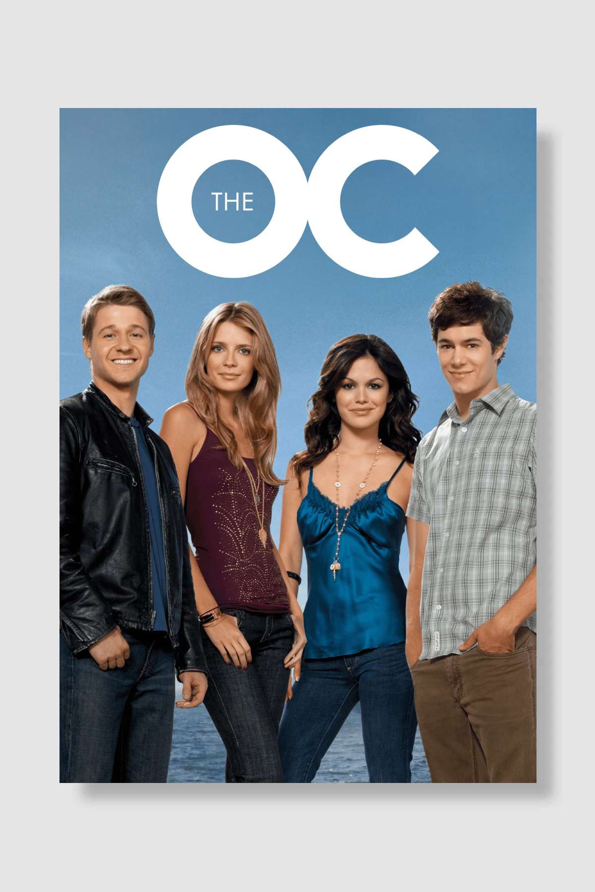 The O.C. Dizi Poster Çerçevesiz Yüksek Kalite Dizi Afiş Duvar Poster