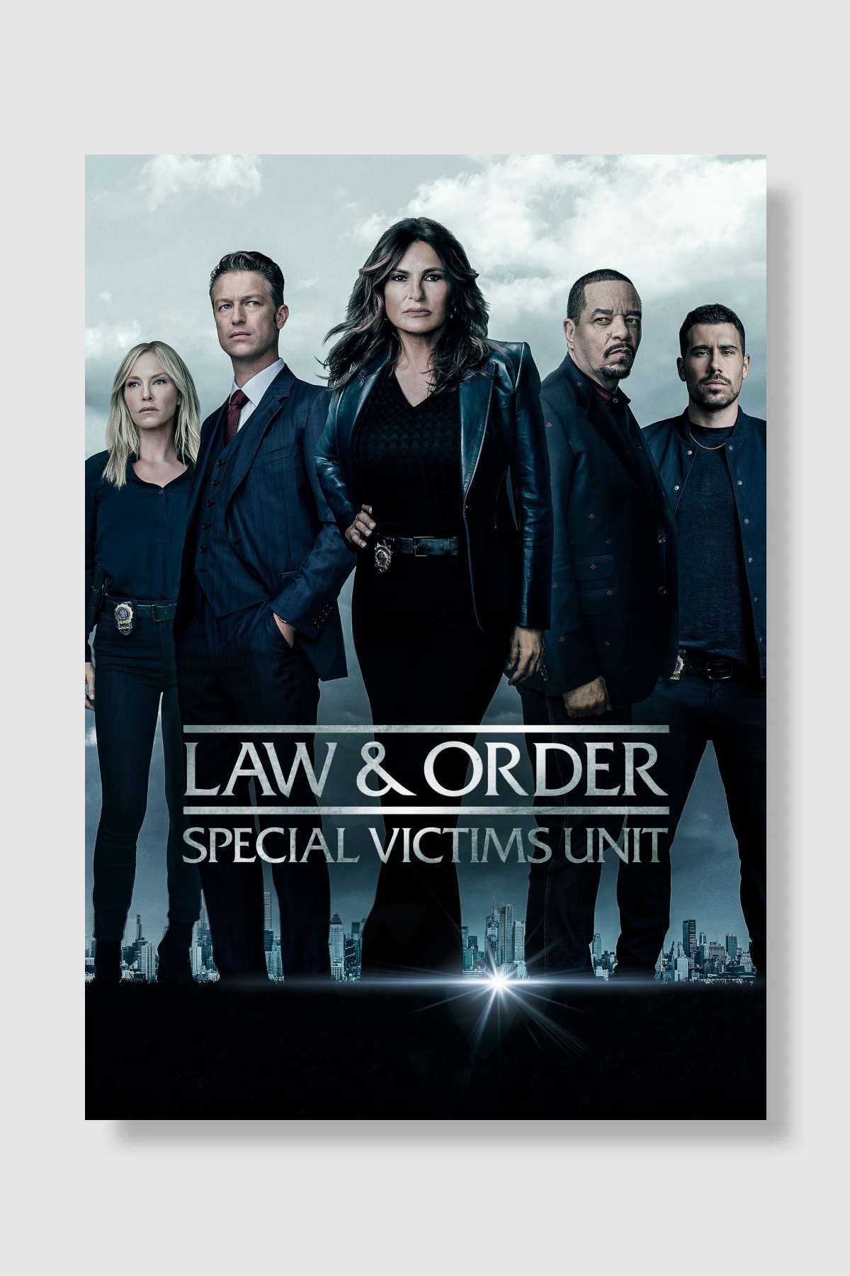Law & Order: Special Victims Unit Dizi Poster Çerçevesiz Yüksek Kalite Dizi Afiş Duvar Poster