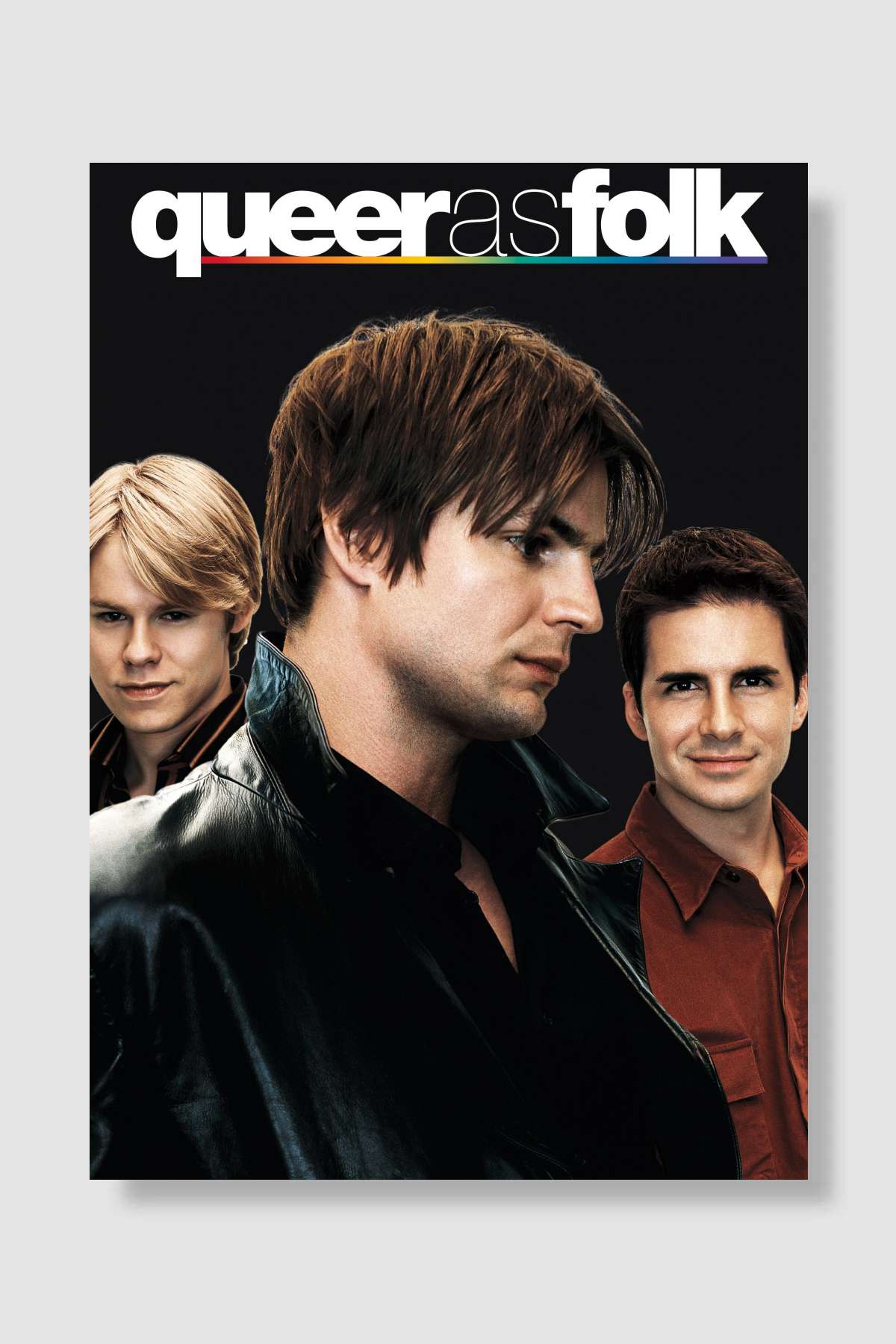 Queer As Folk Dizi Poster Çerçevesiz Yüksek Kalite Dizi Afiş Duvar Poster