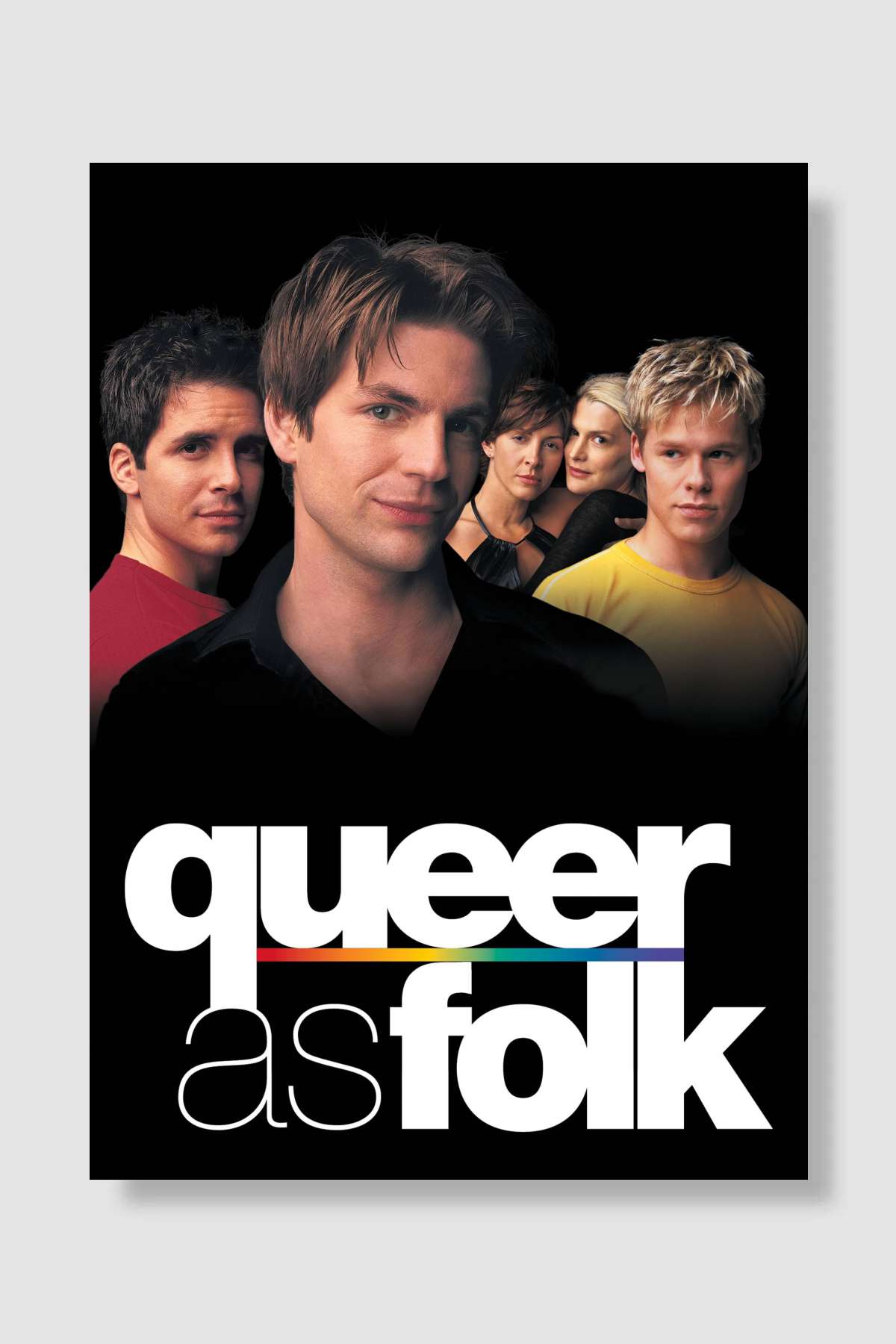 Queer As Folk Dizi Poster Çerçevesiz Yüksek Kalite Dizi Afiş Duvar Poster
