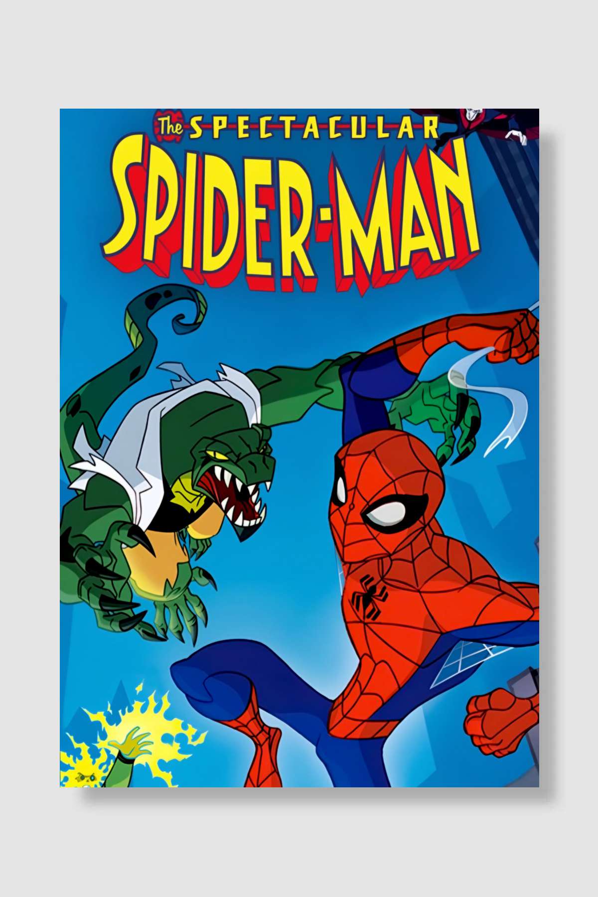 The Spectacular Spider-Man Dizi Poster Çerçevesiz Yüksek Kalite Dizi Afiş Duvar Poster