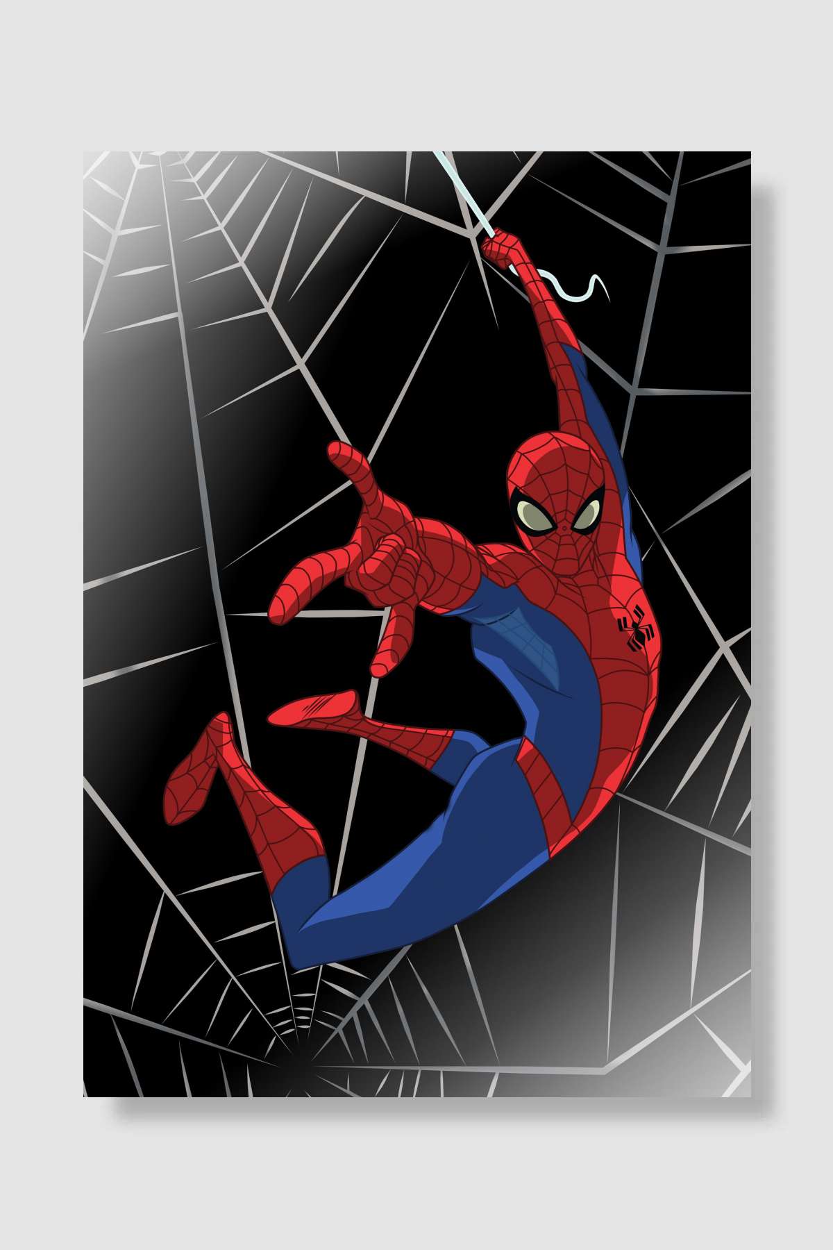 The Spectacular Spider-Man Dizi Poster Çerçevesiz Yüksek Kalite Dizi Afiş Duvar Poster