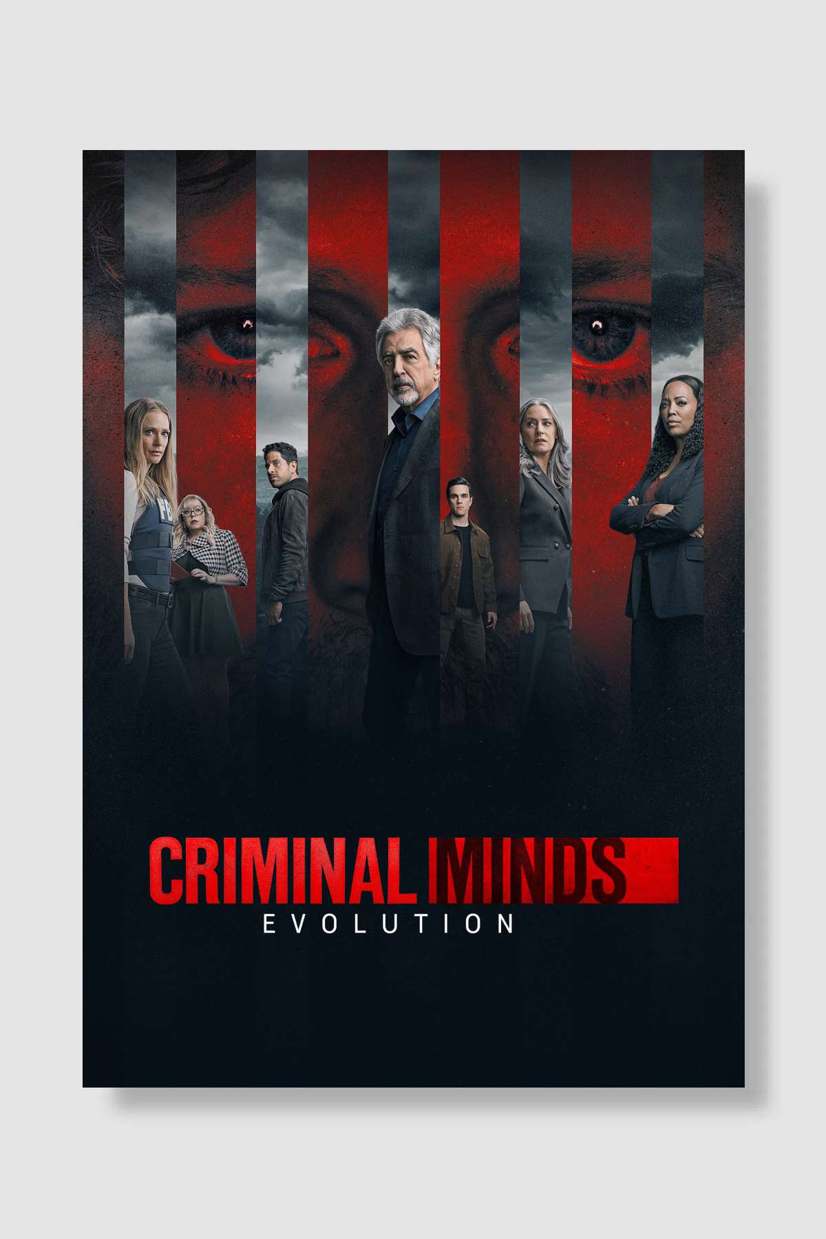 Criminal Minds Dizi Poster Çerçevesiz Yüksek Kalite Dizi Afiş Duvar Poster