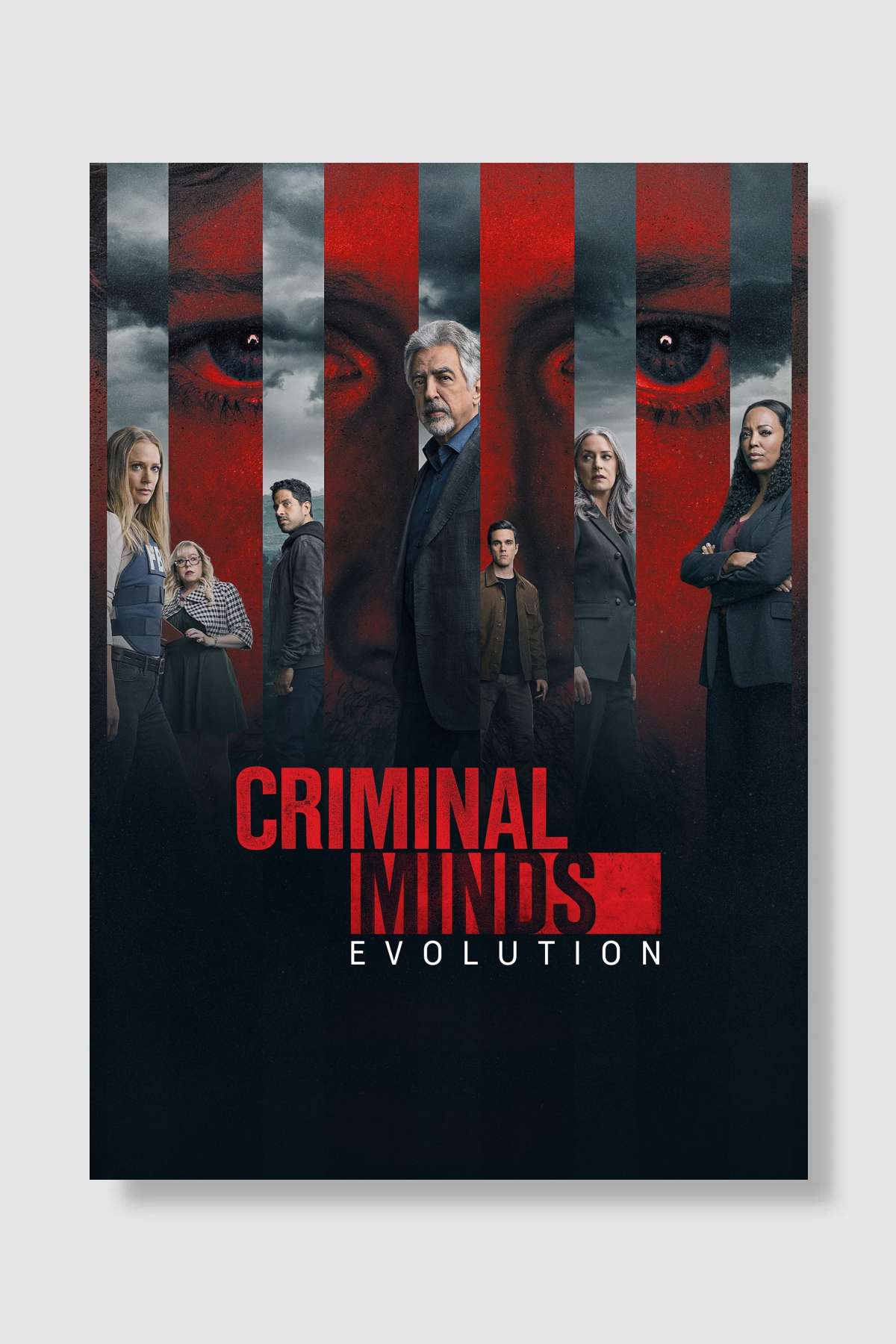 Criminal Minds Dizi Poster Çerçevesiz Yüksek Kalite Dizi Afiş Duvar Poster