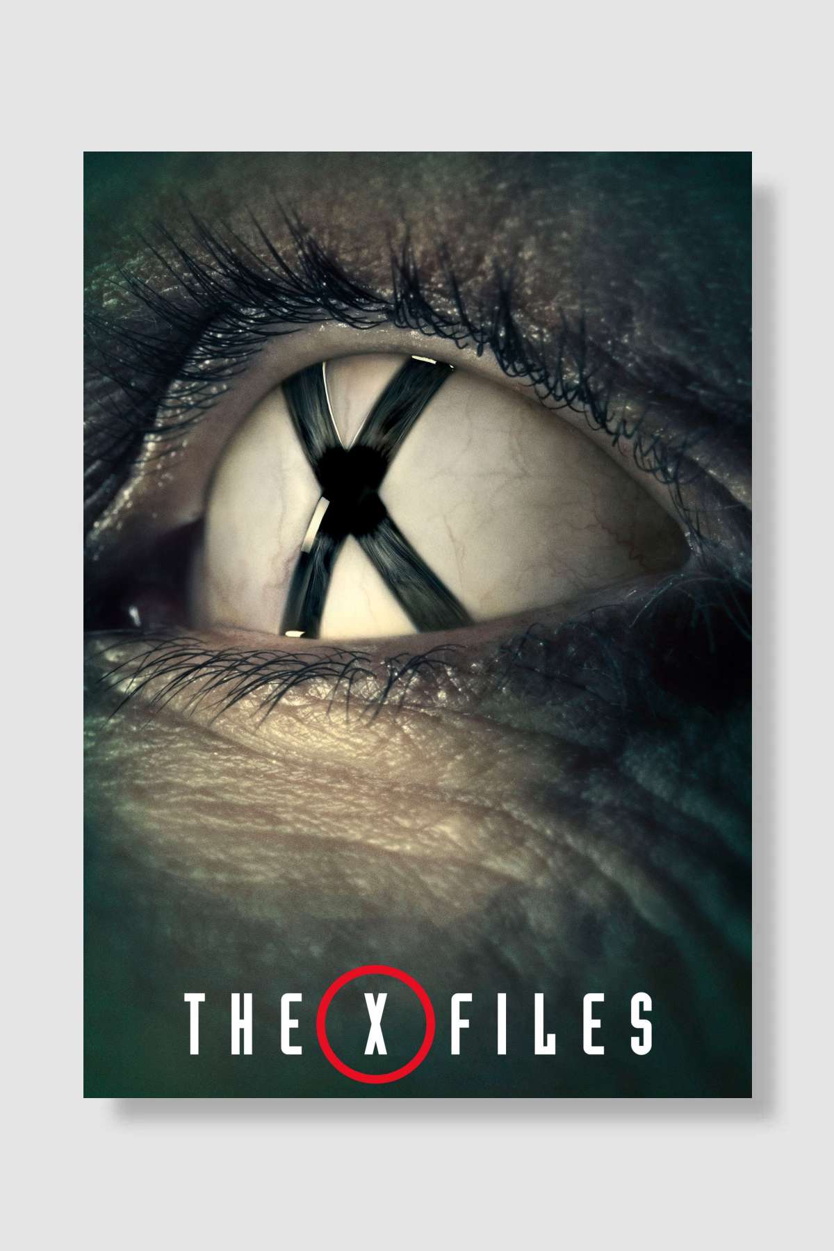 The X-Files Dizi Poster Çerçevesiz Yüksek Kalite Dizi Afiş Duvar Poster