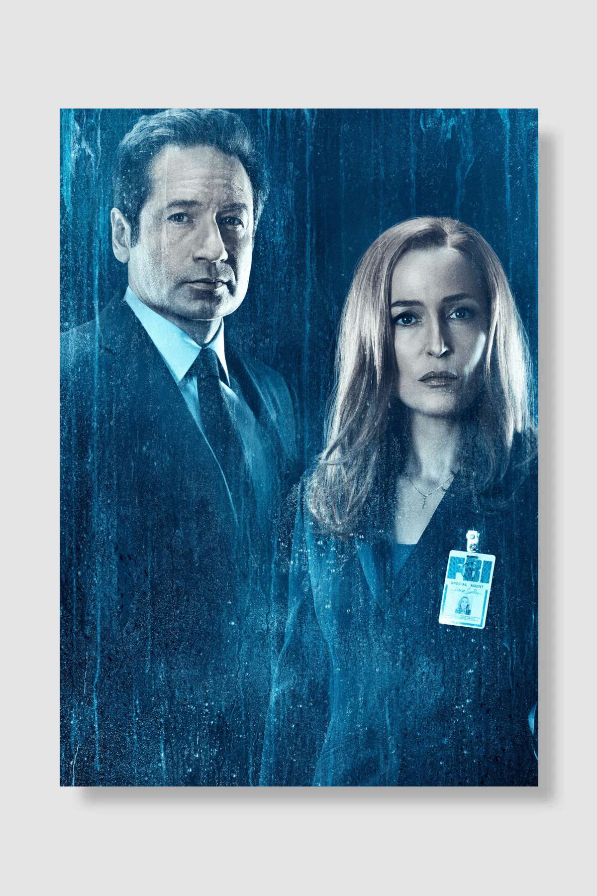 The X-Files Dizi Poster Çerçevesiz Yüksek Kalite Dizi Afiş Duvar Poster