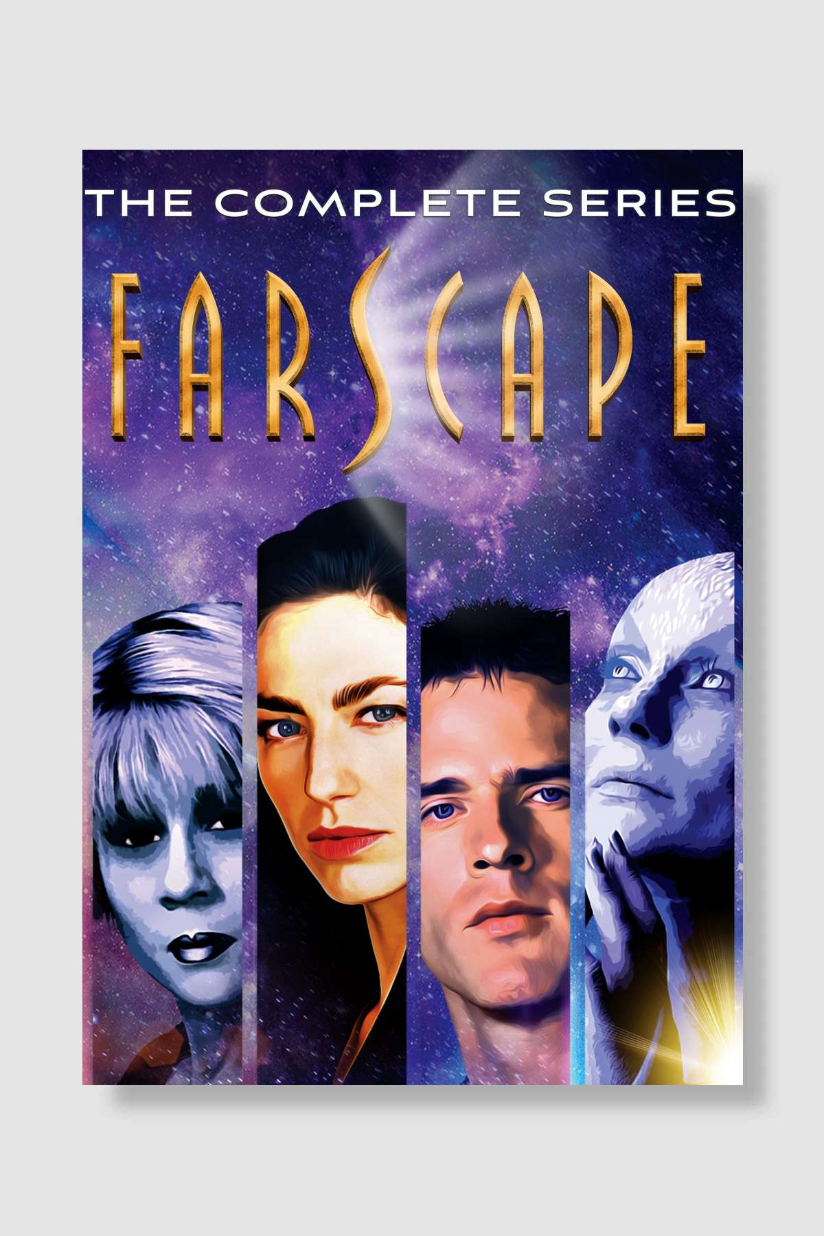 Farscape Dizi Poster Çerçevesiz Yüksek Kalite Dizi Afiş Duvar Poster