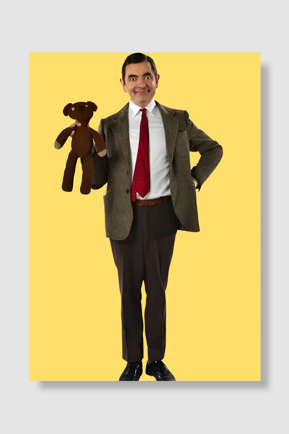 Mr. Bean Dizi Poster Çerçevesiz Yüksek Kalite Dizi Afiş Duvar Poster