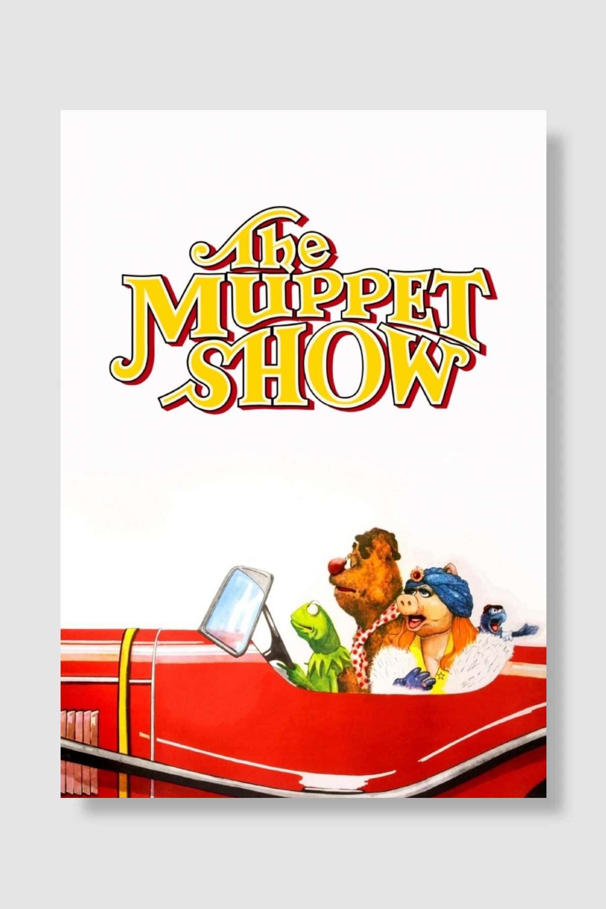 Muppet Şov - The Muppet Show Dizi Poster Çerçevesiz Yüksek Kalite Dizi Afiş Duvar Poster