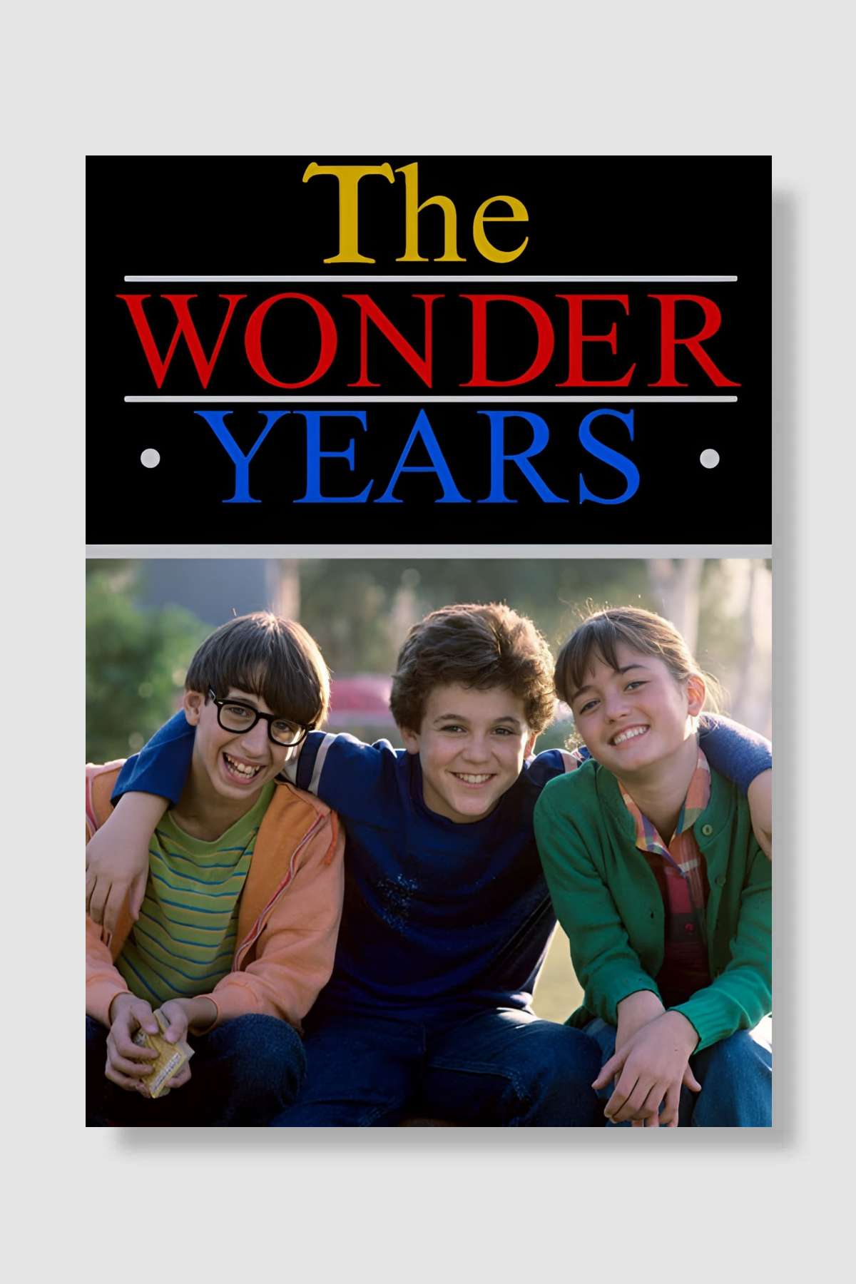 The Wonder Years Dizi Poster Çerçevesiz Yüksek Kalite Dizi Afiş Duvar Poster