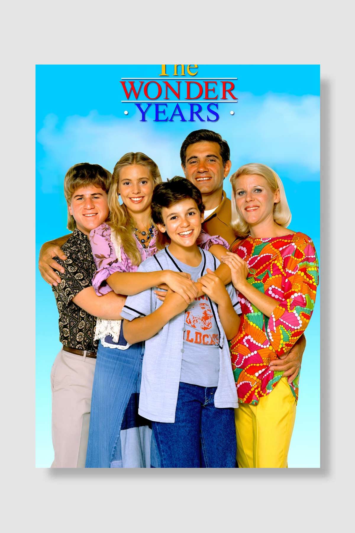 The Wonder Years Dizi Poster Çerçevesiz Yüksek Kalite Dizi Afiş Duvar Poster