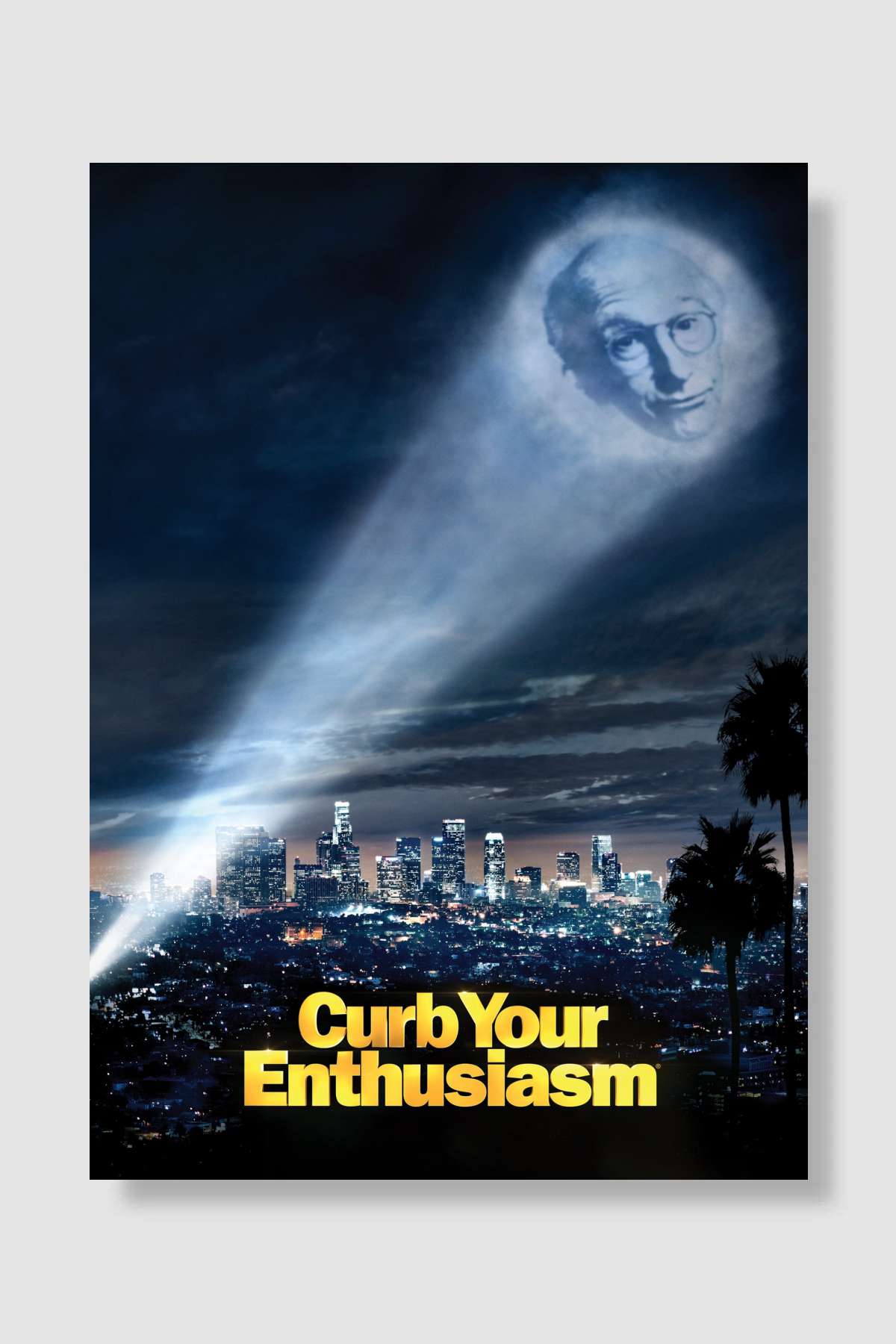 Curb Your Enthusiasm Dizi Poster Çerçevesiz Yüksek Kalite Dizi Afiş Duvar Poster