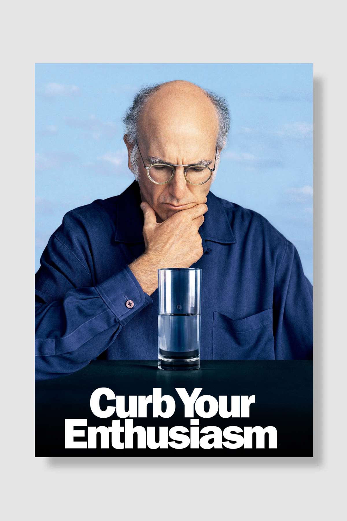 Curb Your Enthusiasm Dizi Poster Çerçevesiz Yüksek Kalite Dizi Afiş Duvar Poster