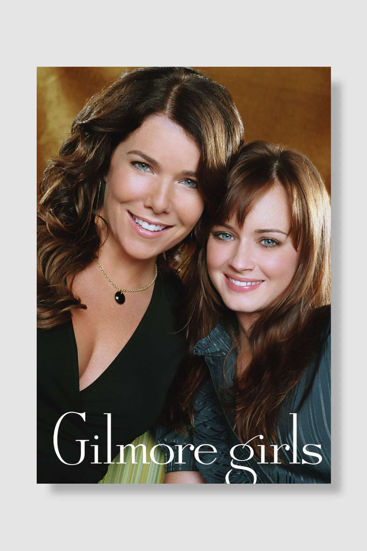 Gilmore Girls Dizi Poster Çerçevesiz Yüksek Kalite Dizi Afiş Duvar Poster
