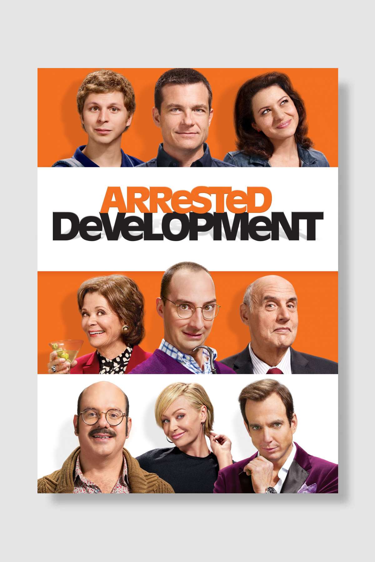 Arrested Development Dizi Poster Çerçevesiz Yüksek Kalite Dizi Afiş Duvar Poster