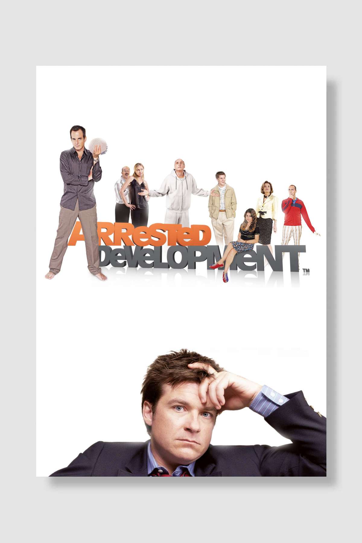 Arrested Development Dizi Poster Çerçevesiz Yüksek Kalite Dizi Afiş Duvar Poster