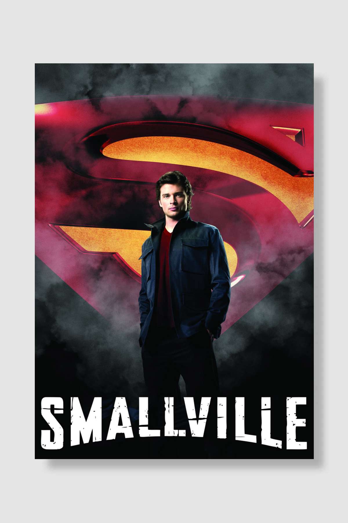 Smallville Dizi Poster Çerçevesiz Yüksek Kalite Dizi Afiş Duvar Poster