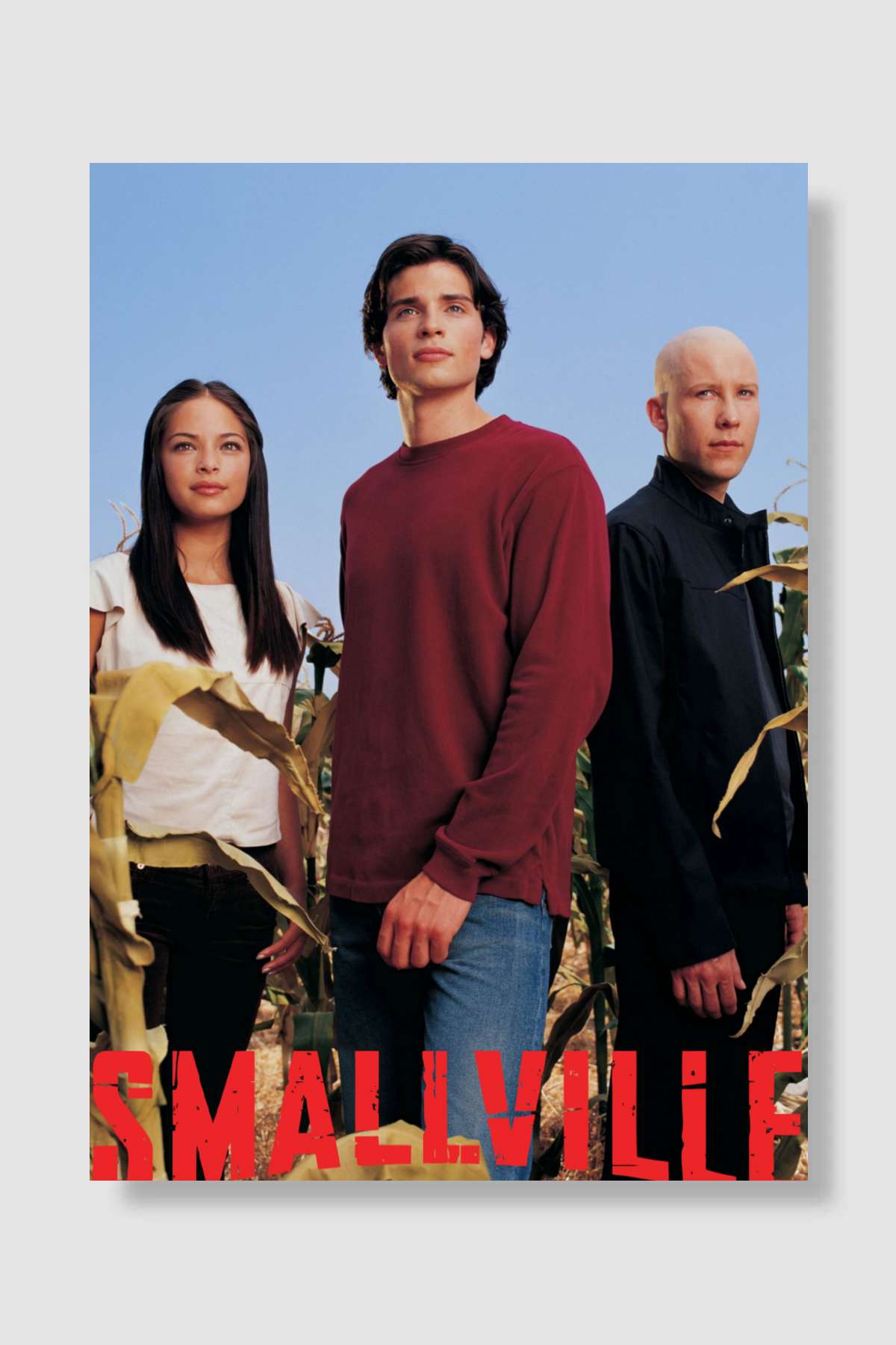 Smallville Dizi Poster Çerçevesiz Yüksek Kalite Dizi Afiş Duvar Poster
