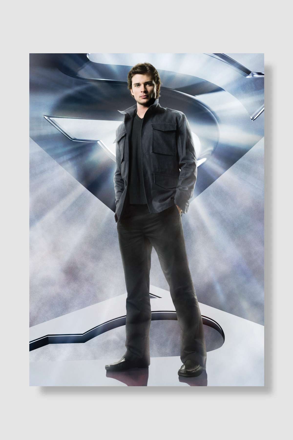 Smallville Dizi Poster Çerçevesiz Yüksek Kalite Dizi Afiş Duvar Poster