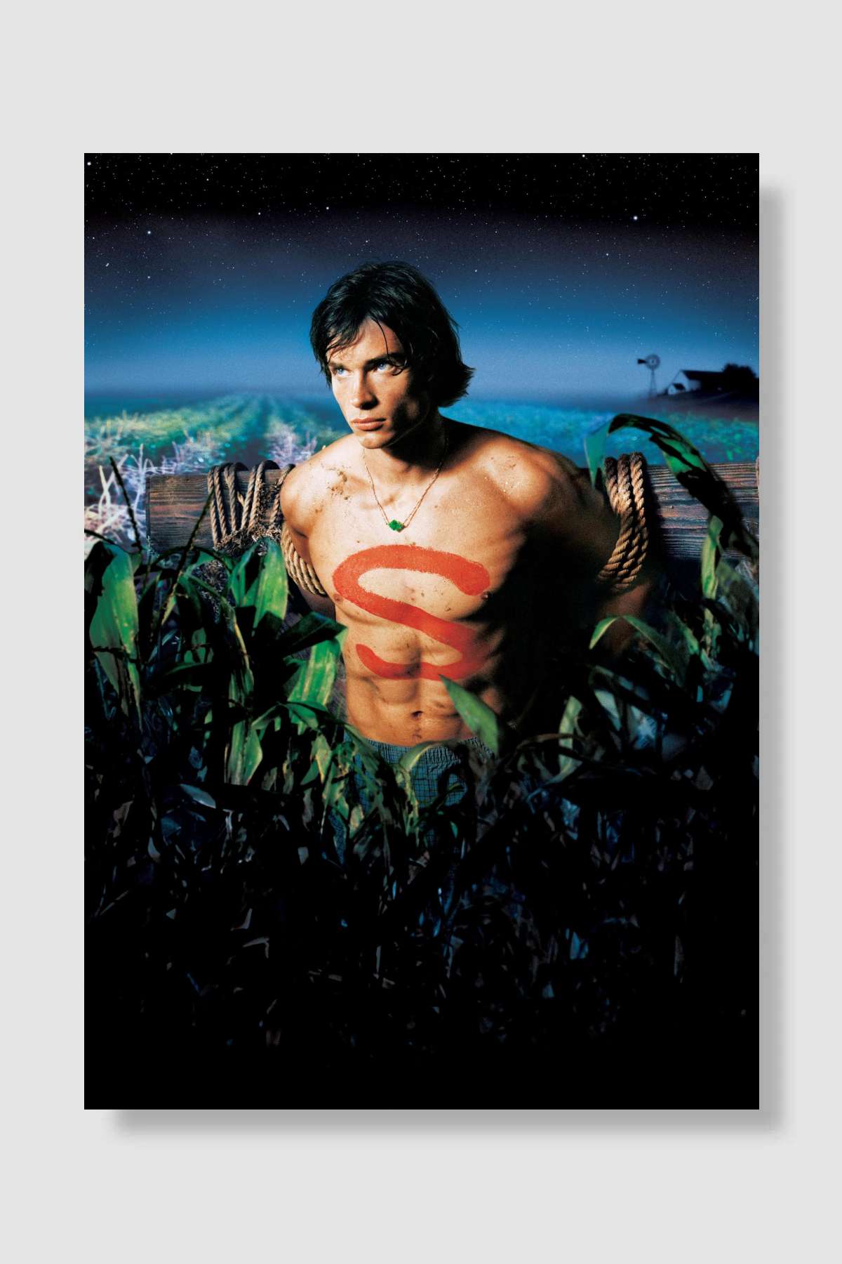Smallville Dizi Poster Çerçevesiz Yüksek Kalite Dizi Afiş Duvar Poster