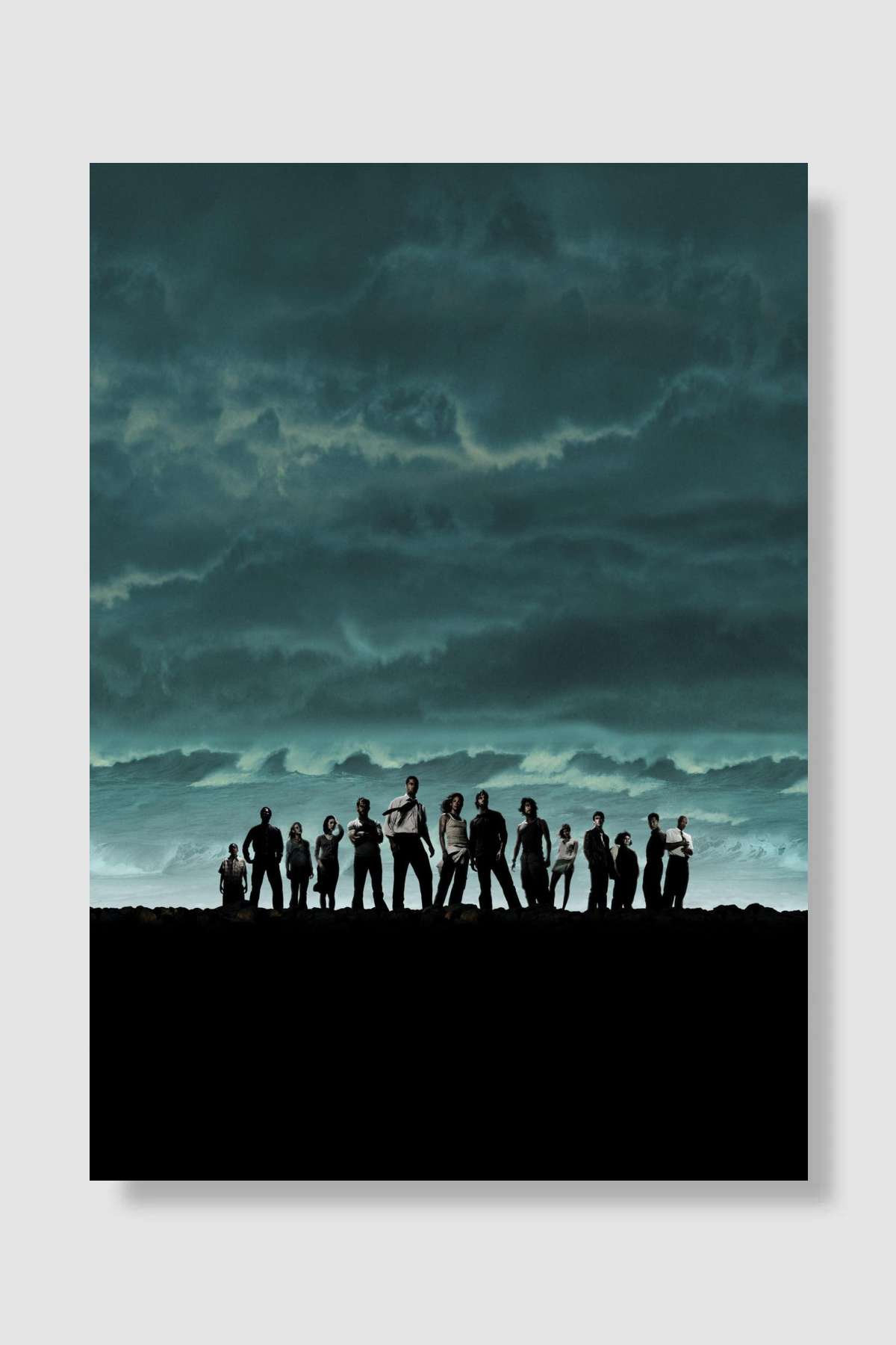 Lost Dizi Poster Çerçevesiz Yüksek Kalite Dizi Afiş Duvar Poster