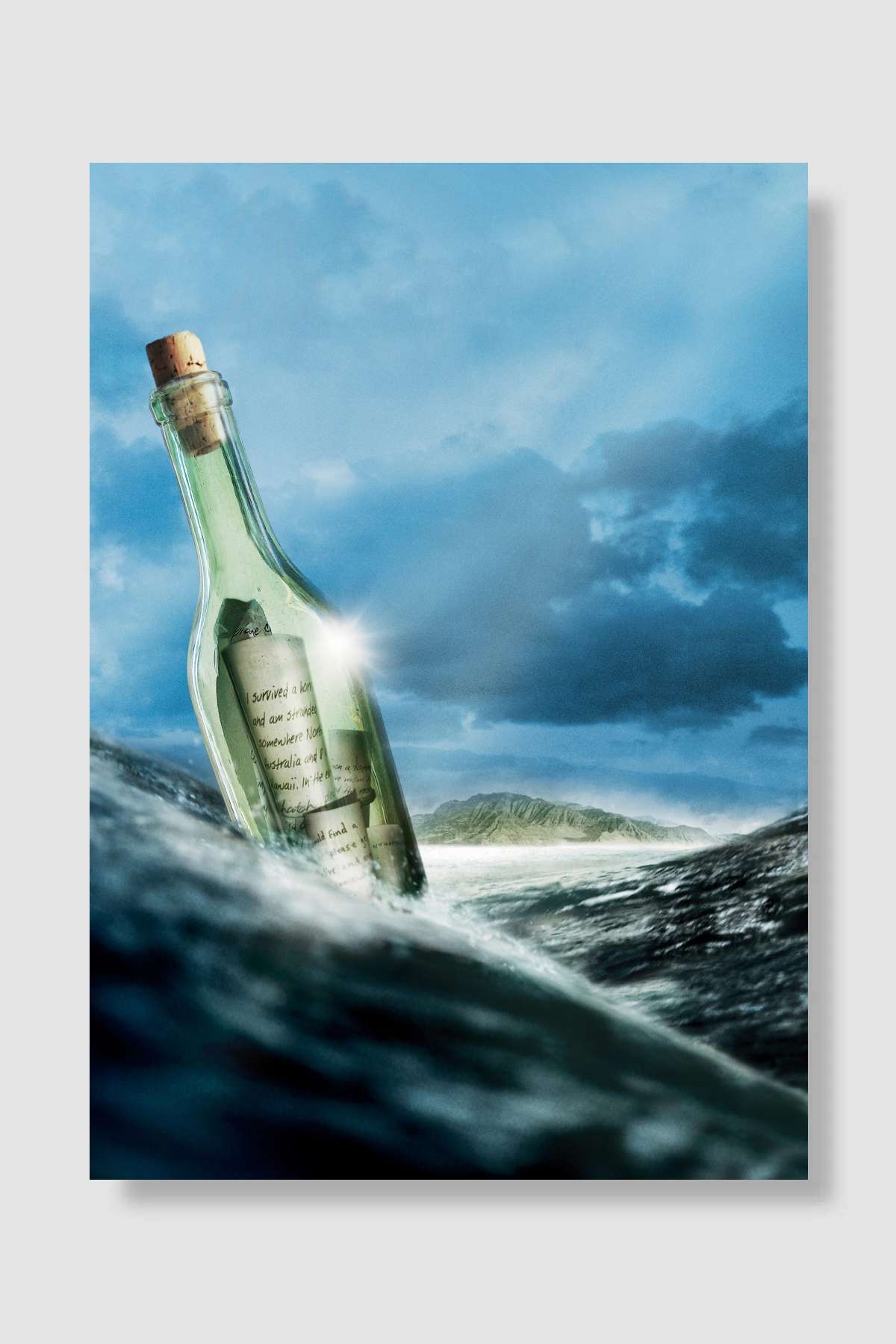 Lost Dizi Poster Çerçevesiz Yüksek Kalite Dizi Afiş Duvar Poster