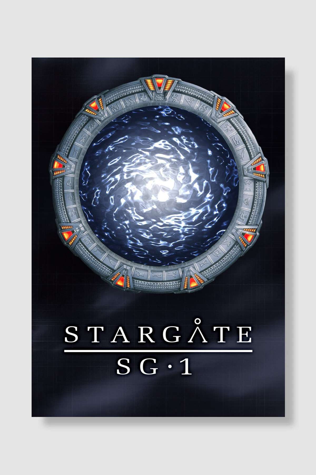 Stargate SG-1 Dizi Poster Çerçevesiz Yüksek Kalite Dizi Afiş Duvar Poster