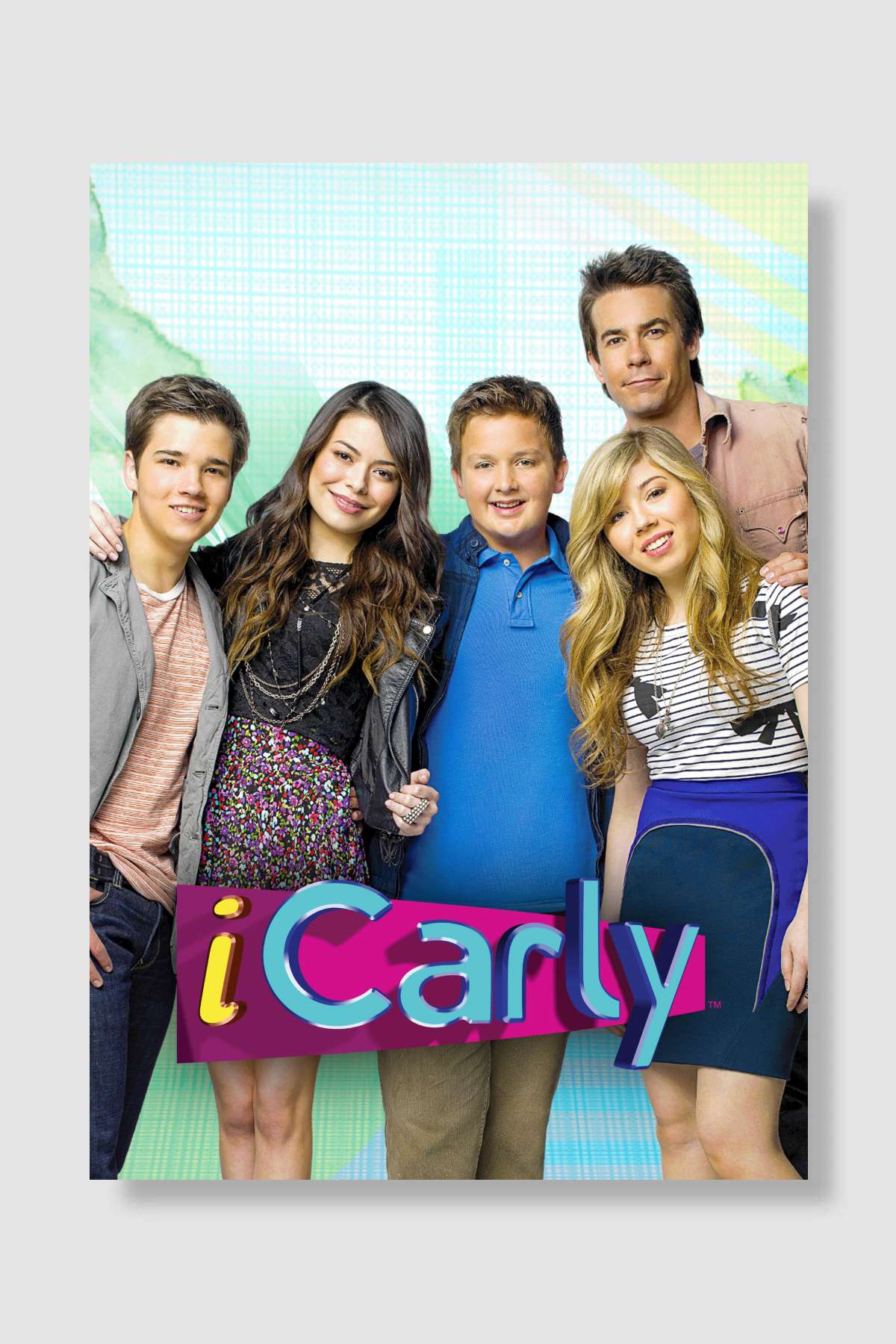 iCarly Dizi Poster Çerçevesiz Yüksek Kalite Dizi Afiş Duvar Poster