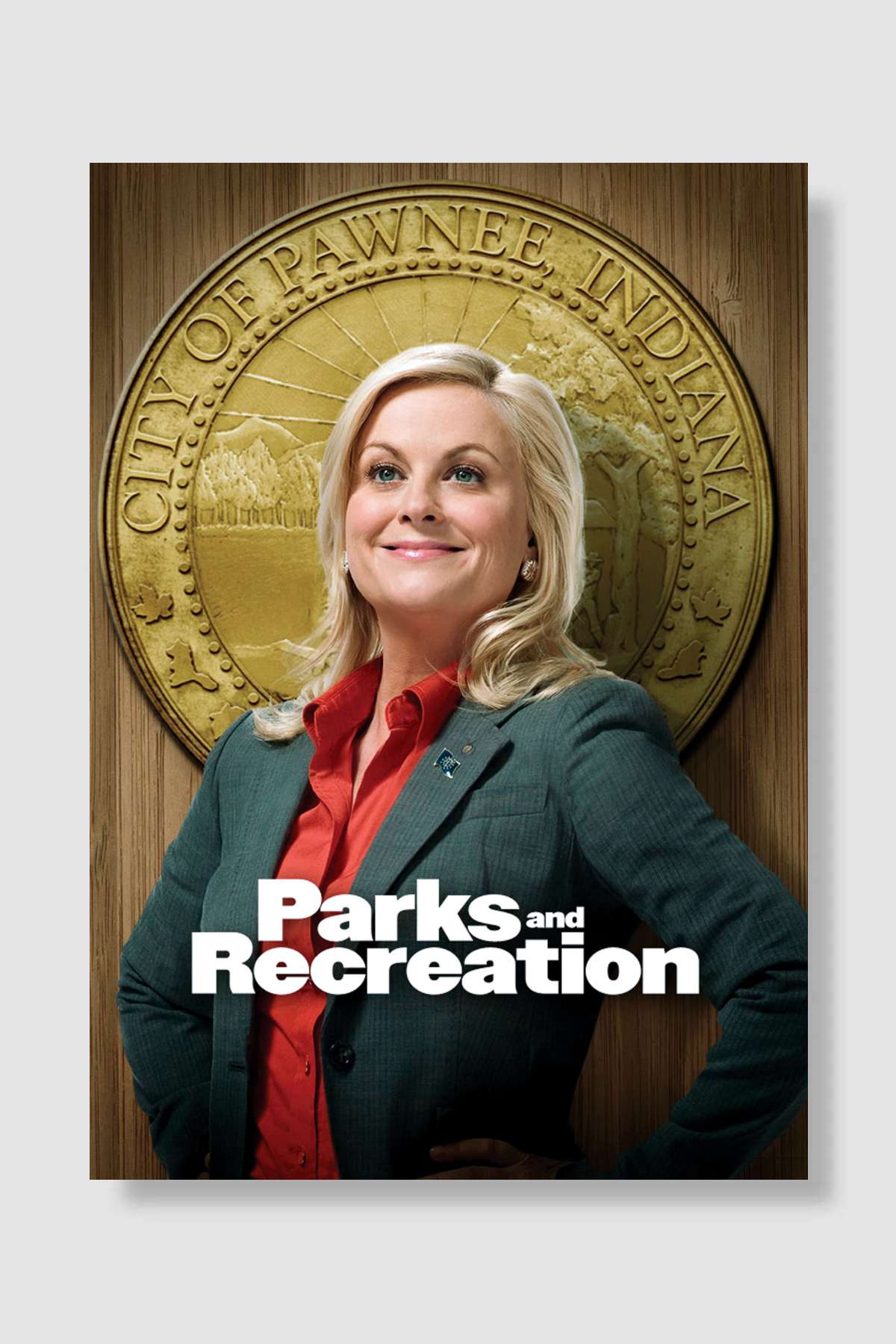 Parks and Recreation Dizi Poster Çerçevesiz Yüksek Kalite Dizi Afiş Duvar Poster