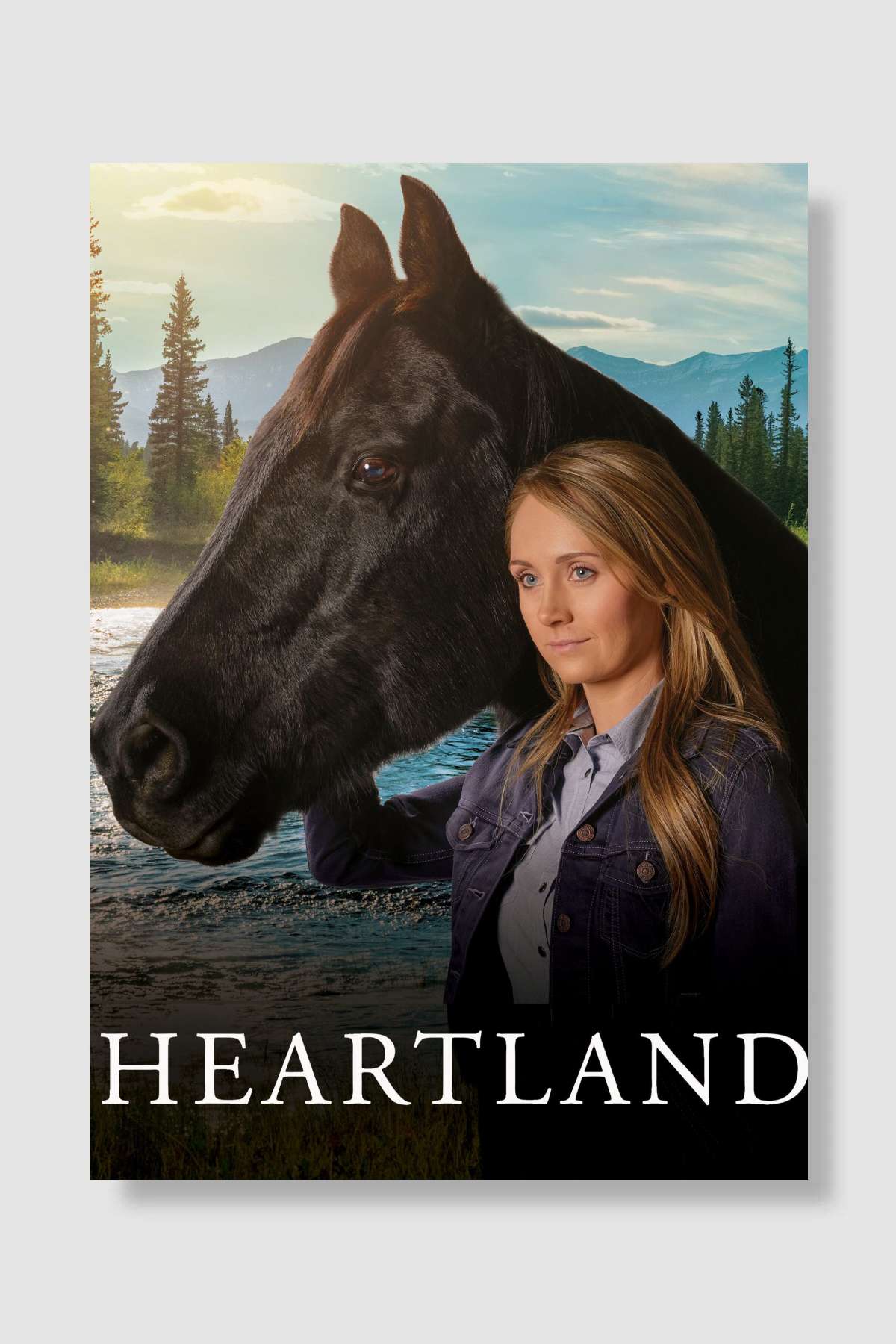 Heartland Dizi Poster Çerçevesiz Yüksek Kalite Dizi Afiş Duvar Poster
