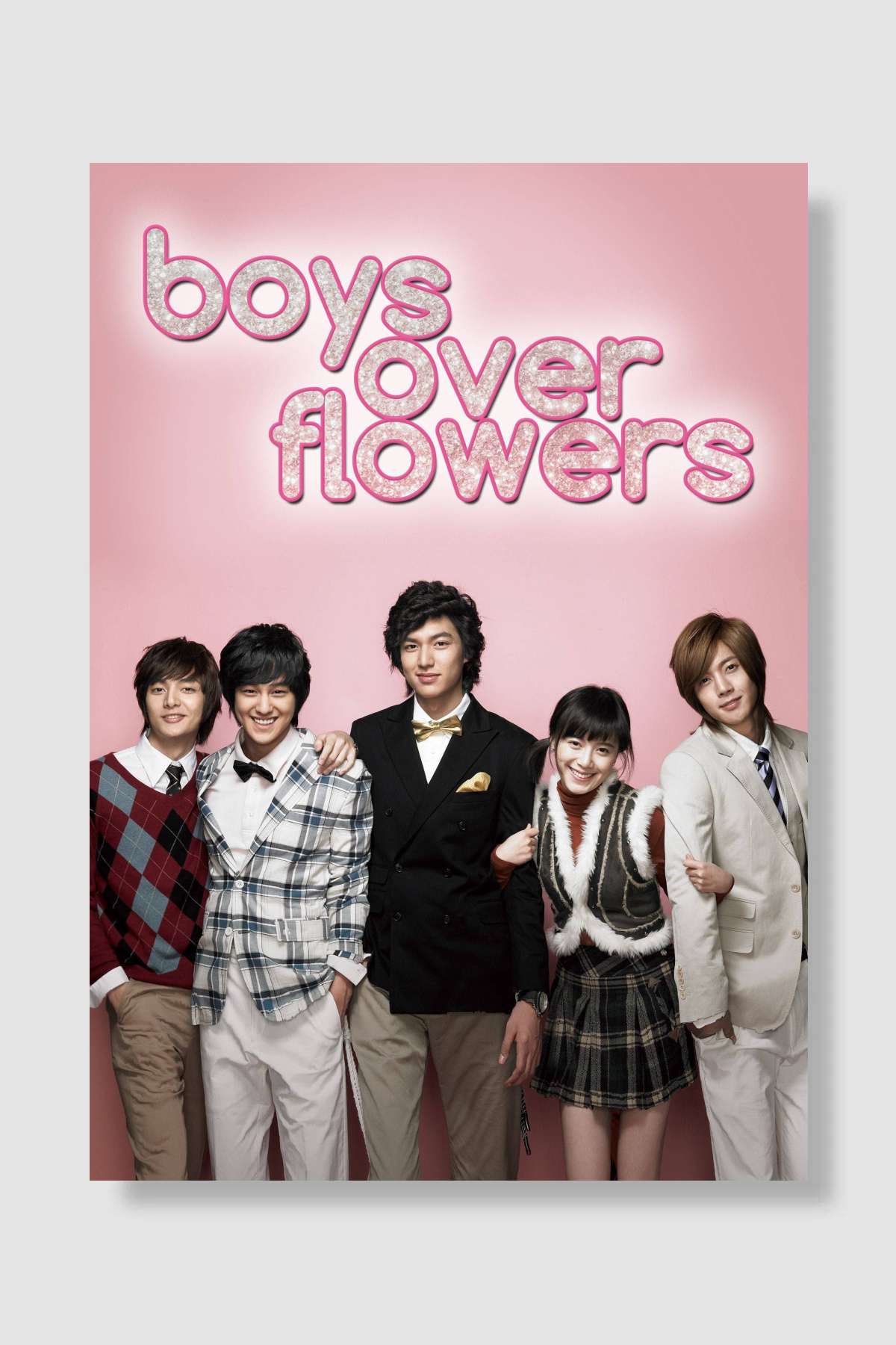 Yaban Çiçeği - 꽃보다 남자 Dizi Poster Çerçevesiz Yüksek Kalite Dizi Afiş Duvar Poster