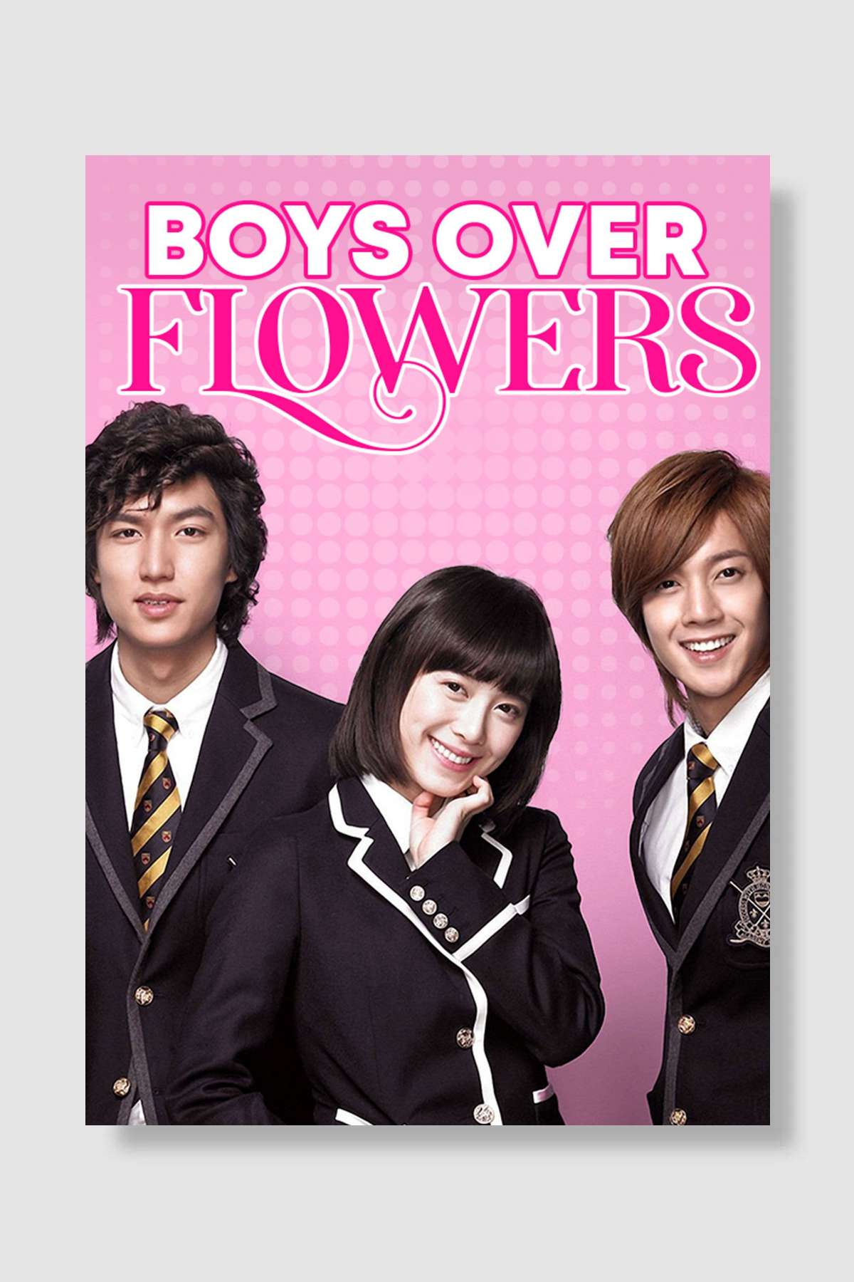 Yaban Çiçeği - 꽃보다 남자 Dizi Poster Çerçevesiz Yüksek Kalite Dizi Afiş Duvar Poster