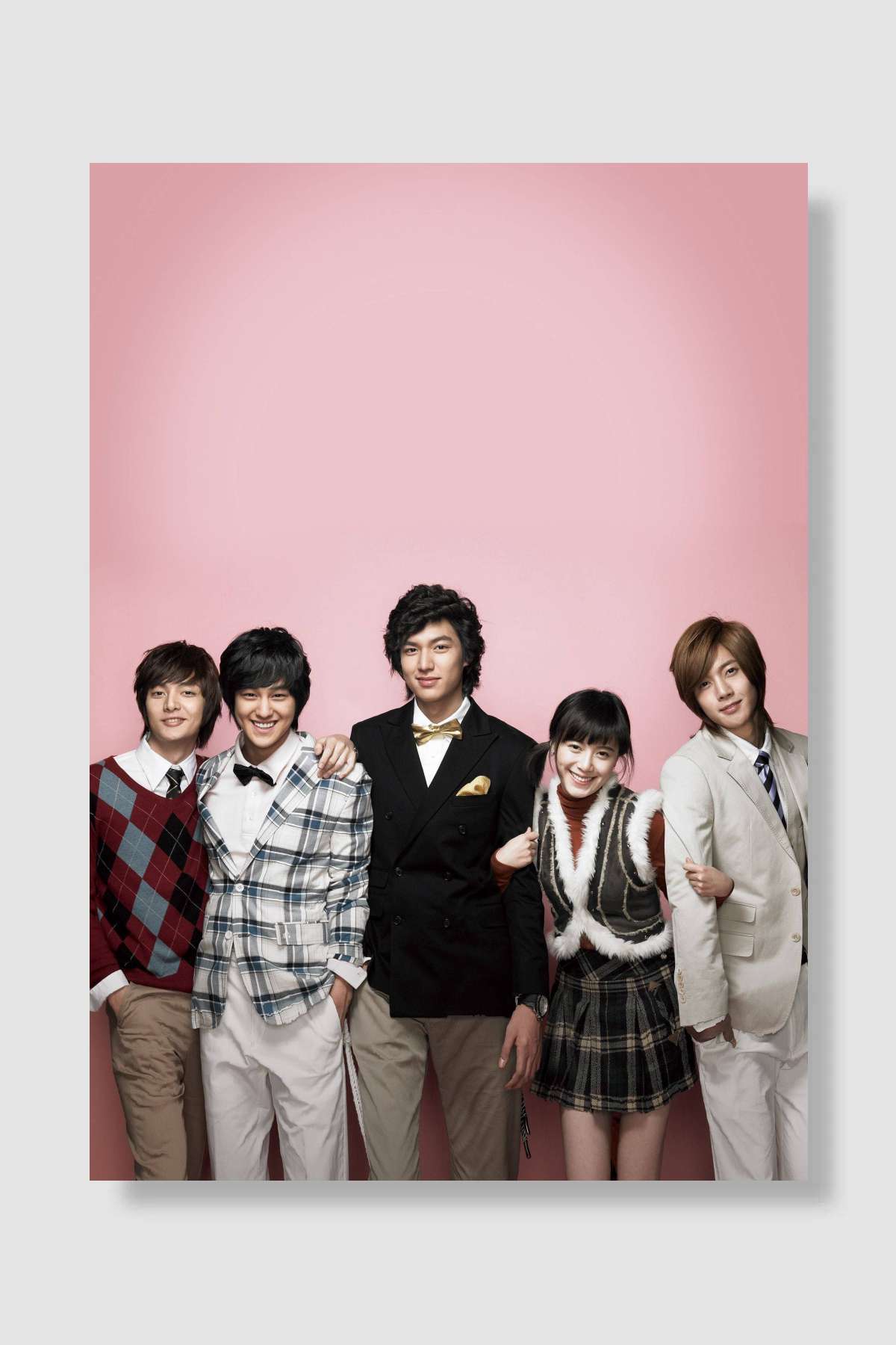 Yaban Çiçeği - 꽃보다 남자 Dizi Poster Çerçevesiz Yüksek Kalite Dizi Afiş Duvar Poster