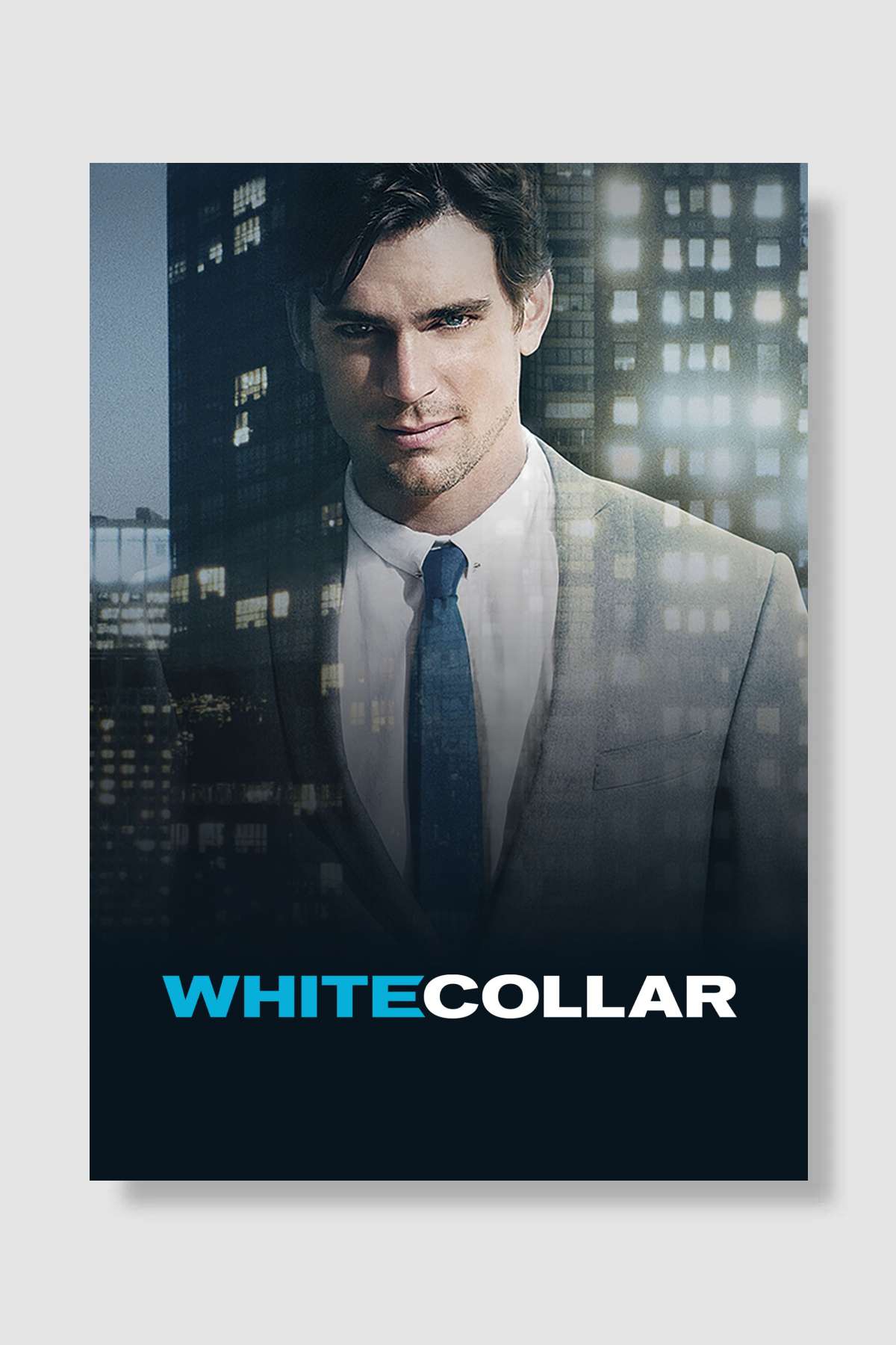White Collar Dizi Poster Çerçevesiz Yüksek Kalite Dizi Afiş Duvar Poster