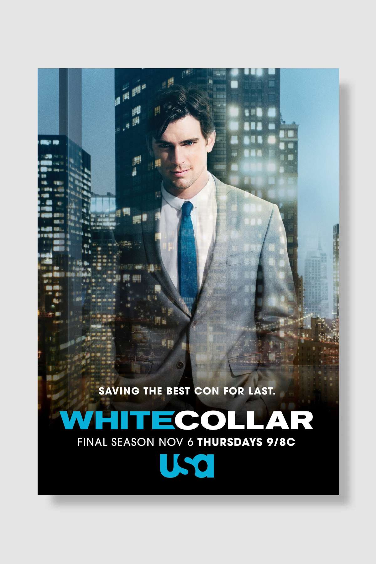 White Collar Dizi Poster Çerçevesiz Yüksek Kalite Dizi Afiş Duvar Poster