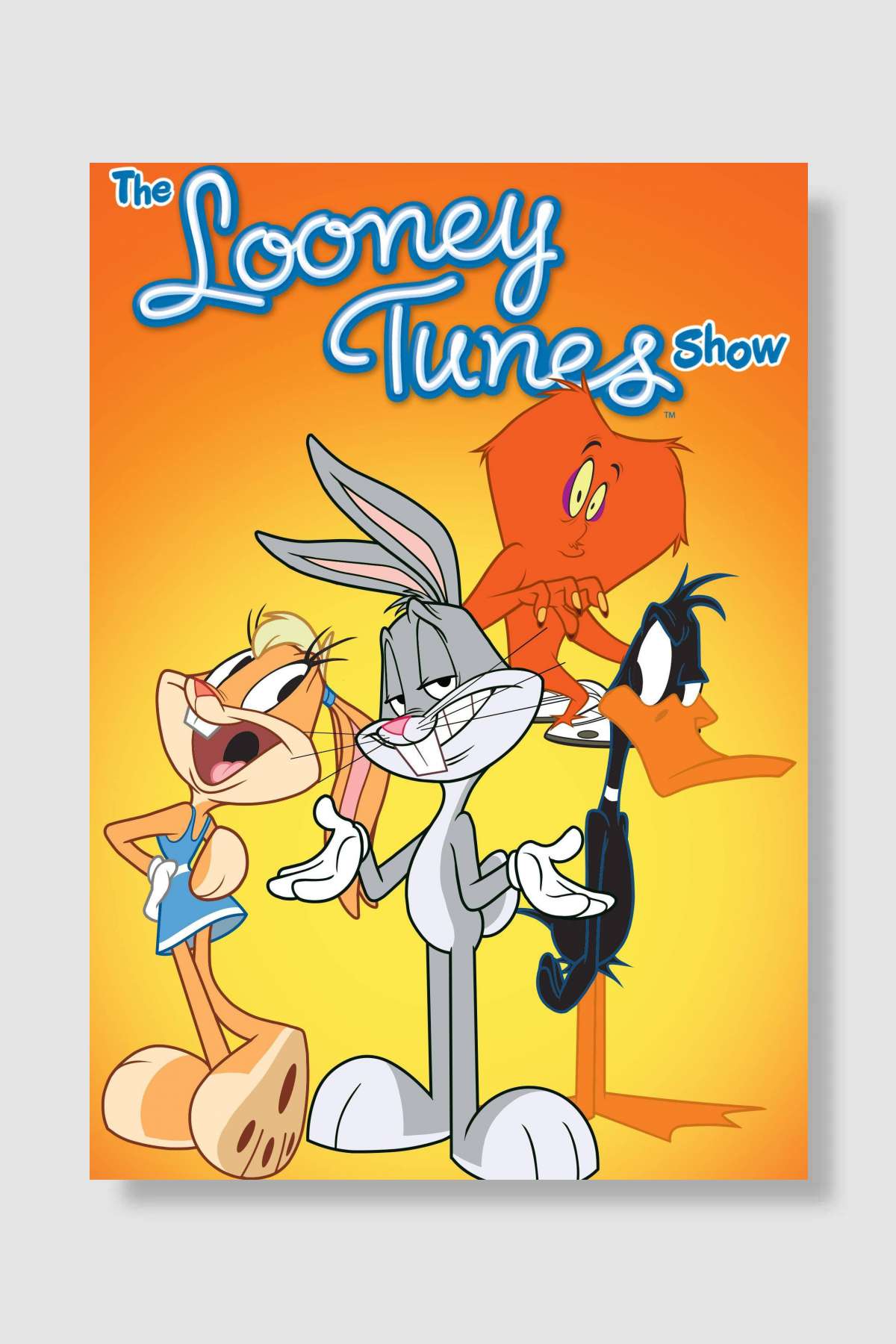 The Looney Tunes Show Dizi Poster Çerçevesiz Yüksek Kalite Dizi Afiş Duvar Poster