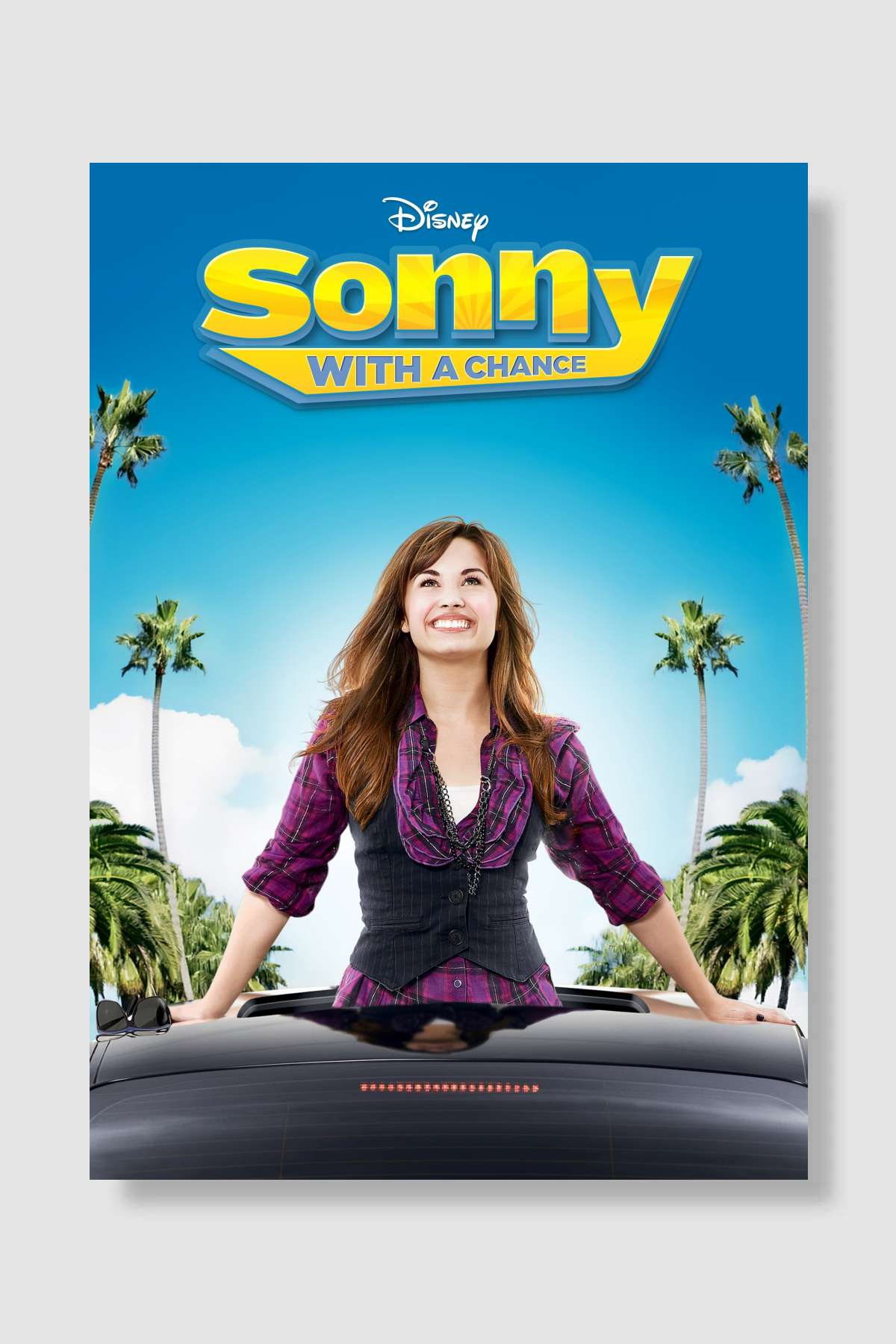Sonny'nin Yıldızı - Sonny with a Chance Dizi Poster Çerçevesiz Yüksek Kalite Dizi Afiş Duvar Poster