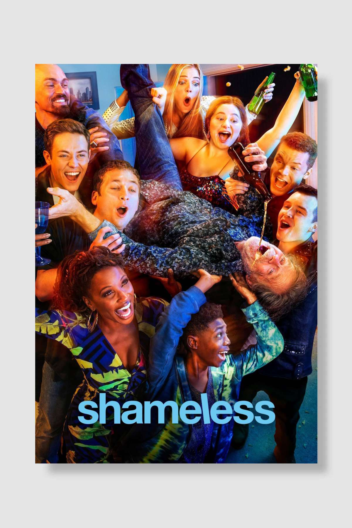 Shameless Dizi Poster Çerçevesiz Yüksek Kalite Dizi Afiş Duvar Poster