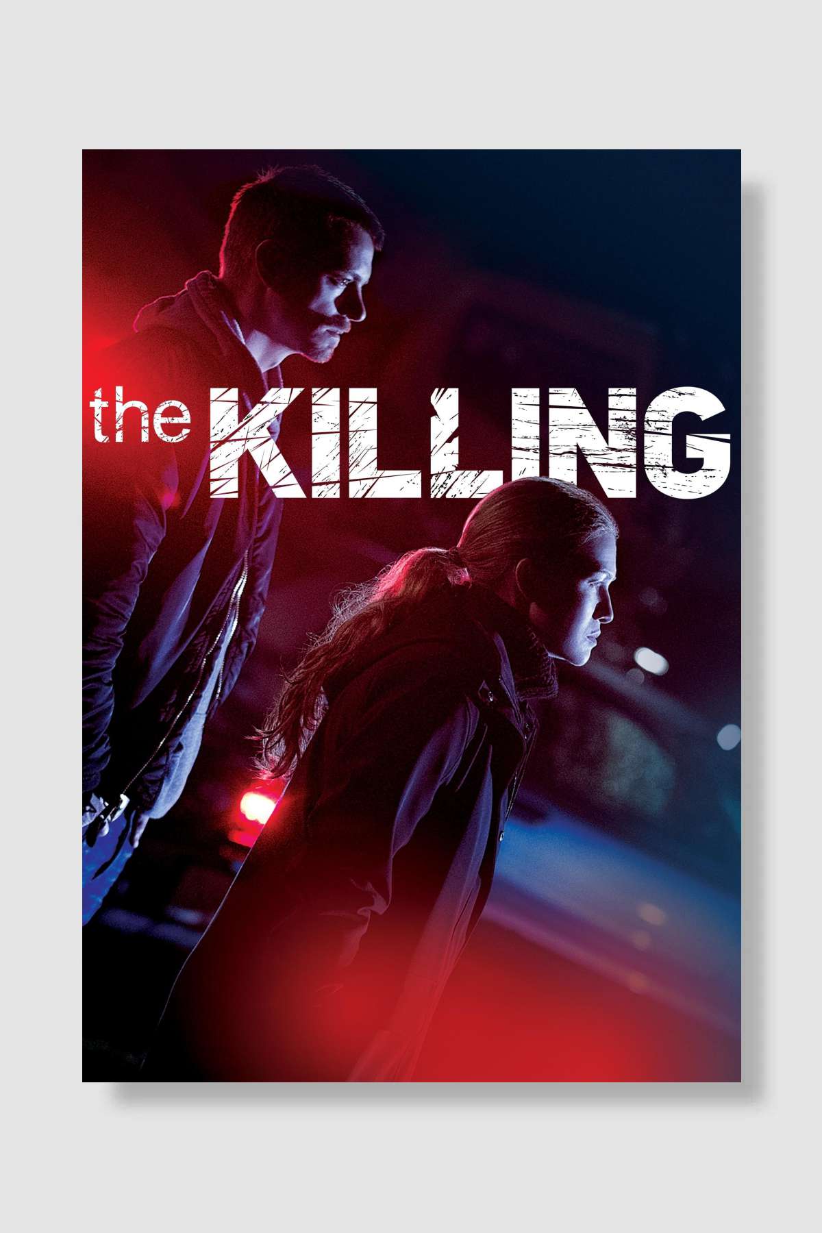 The Killing Dizi Poster Çerçevesiz Yüksek Kalite Dizi Afiş Duvar Poster