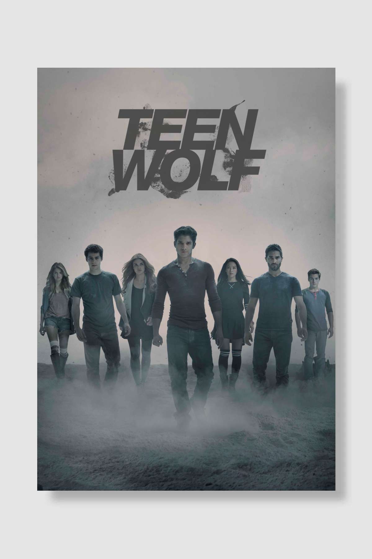 Teen Wolf Dizi Poster Çerçevesiz Yüksek Kalite Dizi Afiş Duvar Poster