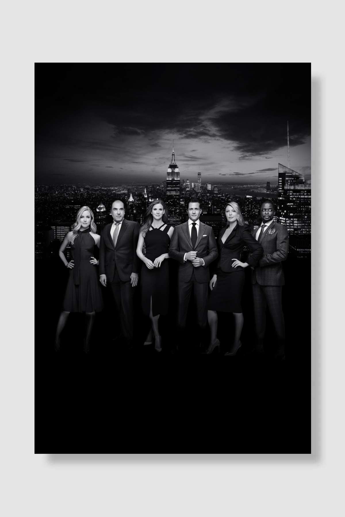 Suits Dizi Poster Çerçevesiz Yüksek Kalite Dizi Afiş Duvar Poster