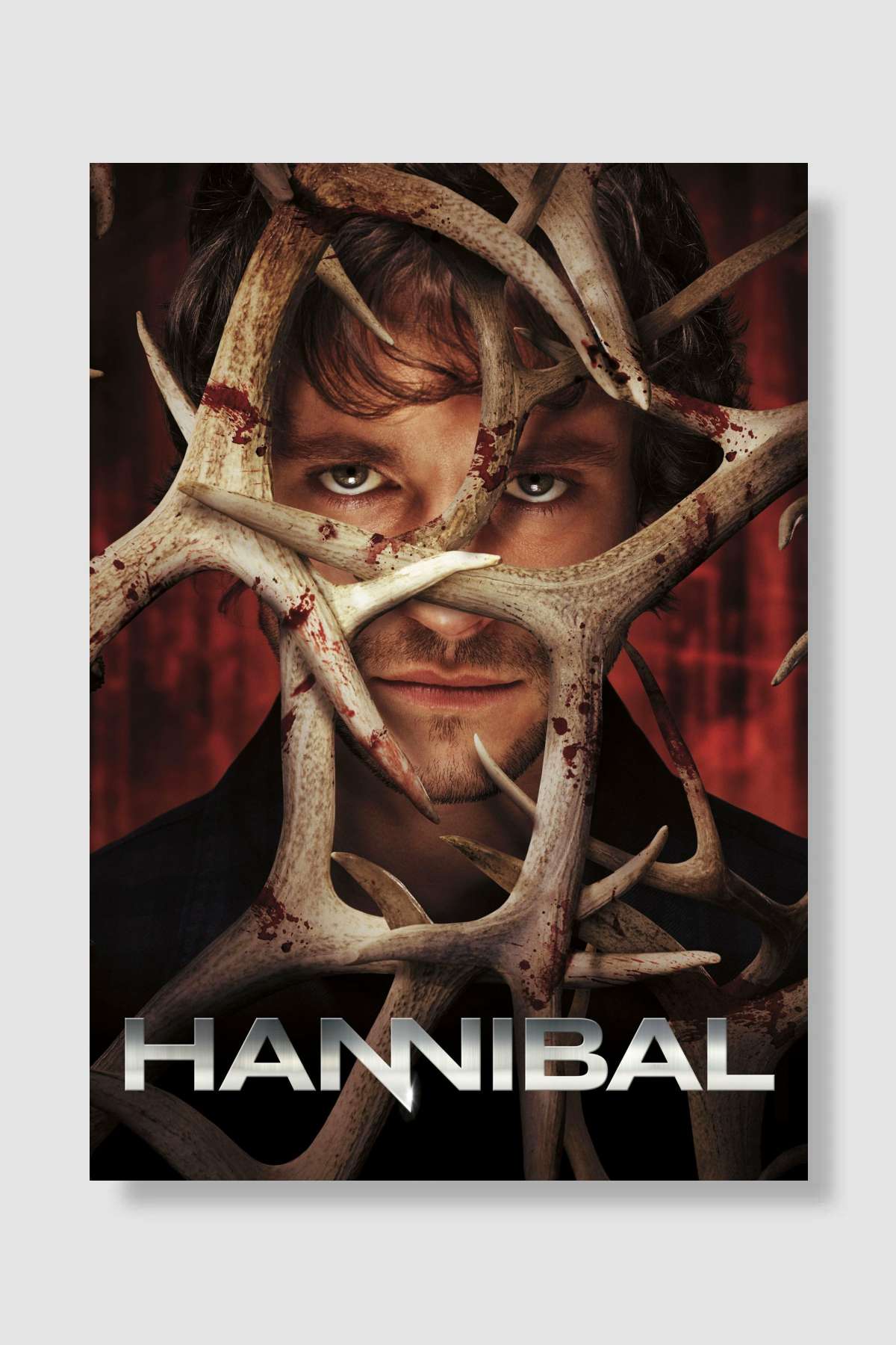 Hannibal Dizi Poster Çerçevesiz Yüksek Kalite Dizi Afiş Duvar Poster