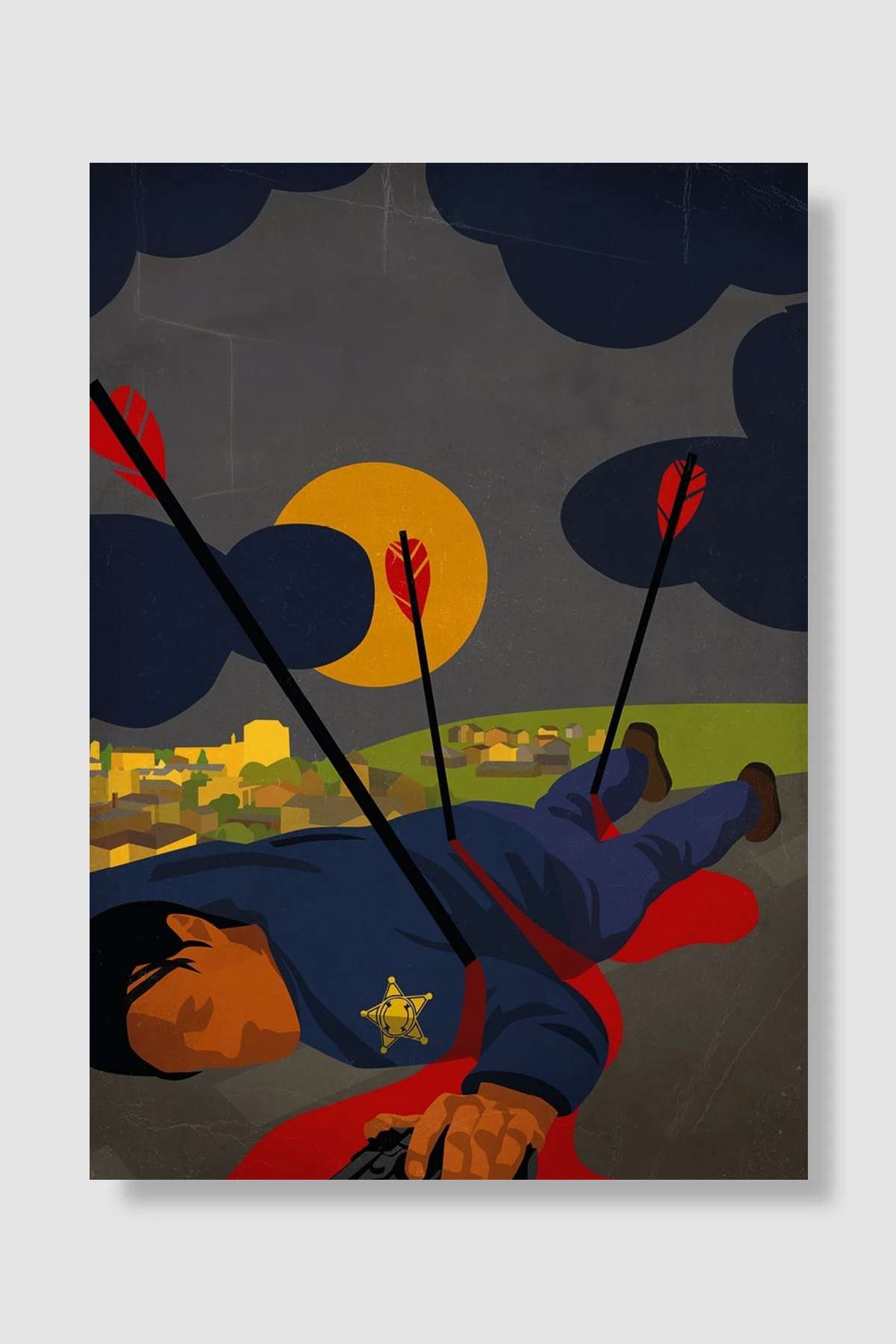 Banshee Dizi Poster Çerçevesiz Yüksek Kalite Dizi Afiş Duvar Poster