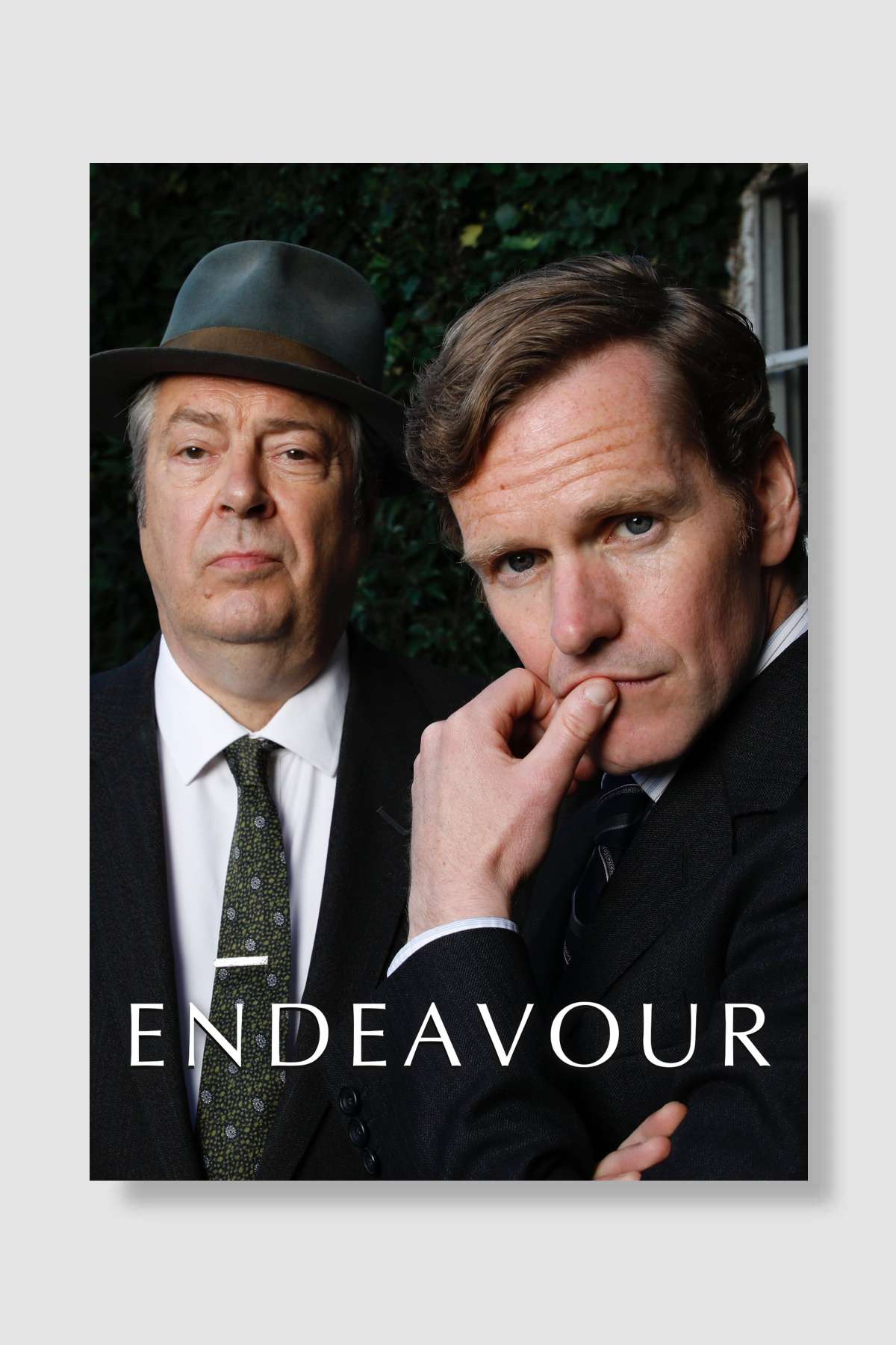 Kendini Arayış - Endeavour Dizi Poster Çerçevesiz Yüksek Kalite Dizi Afiş Duvar Poster