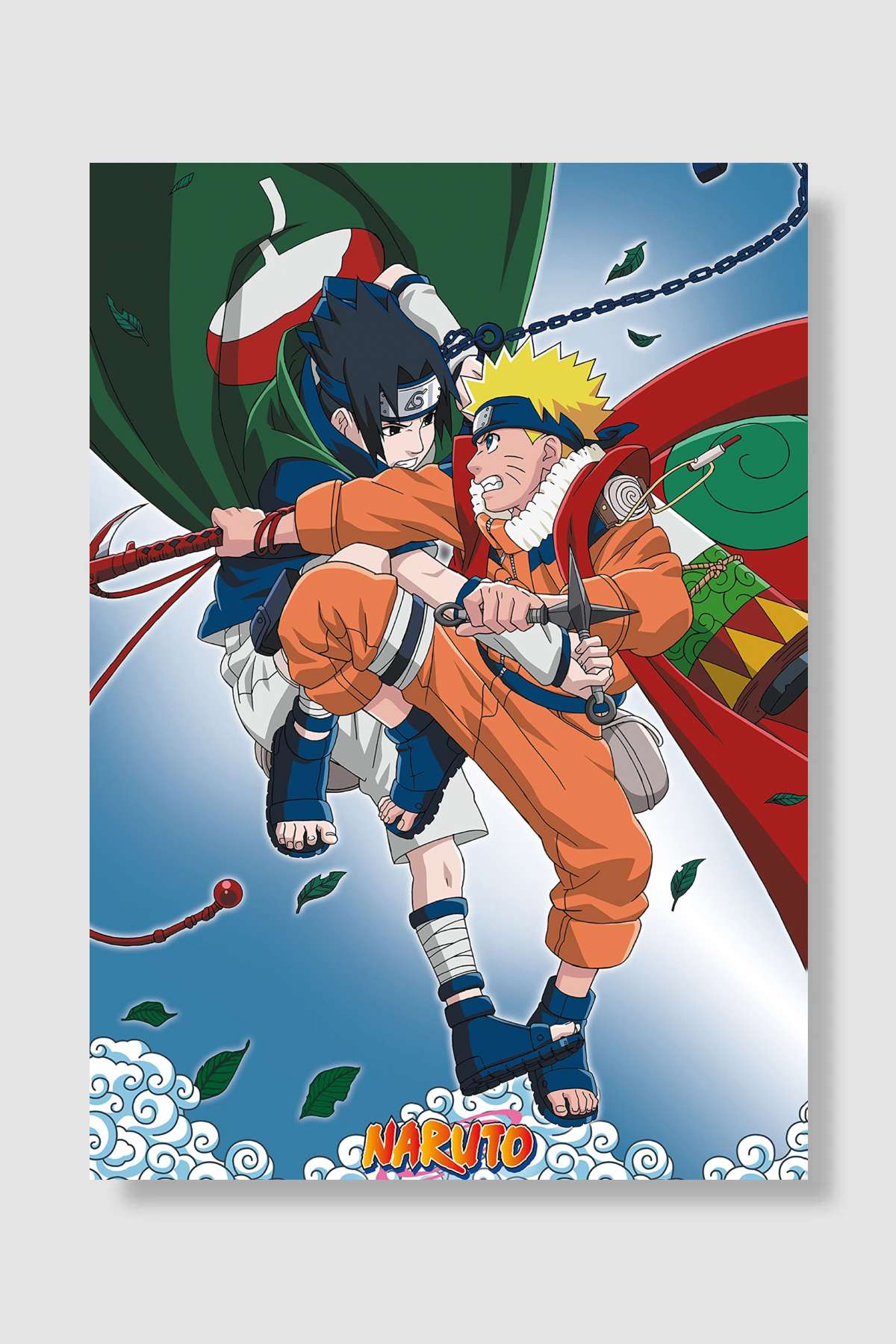 Naruto - ナルト Dizi Poster Çerçevesiz Yüksek Kalite Dizi Afiş Duvar Poster